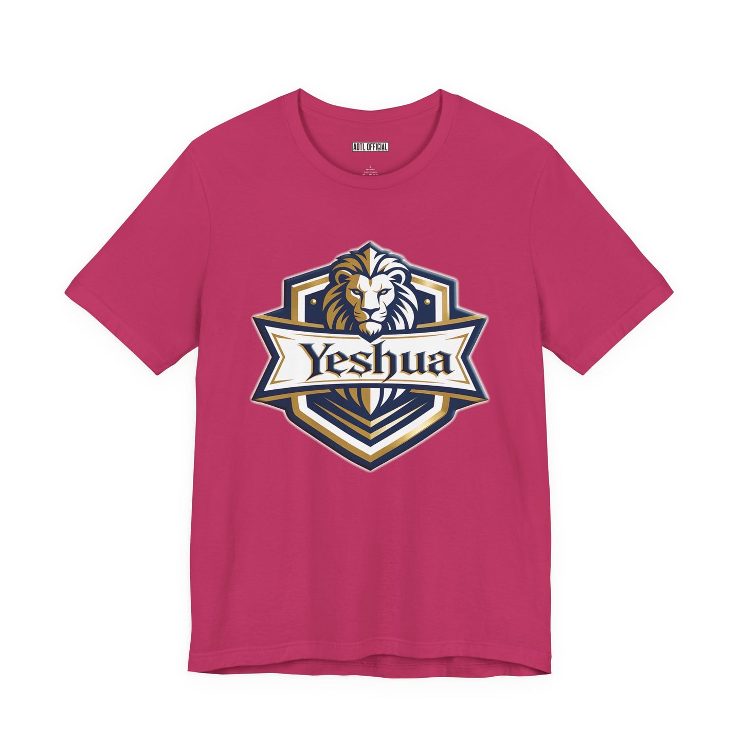 Yeshua Strength Crest  Unisex Short Sleeve Tee