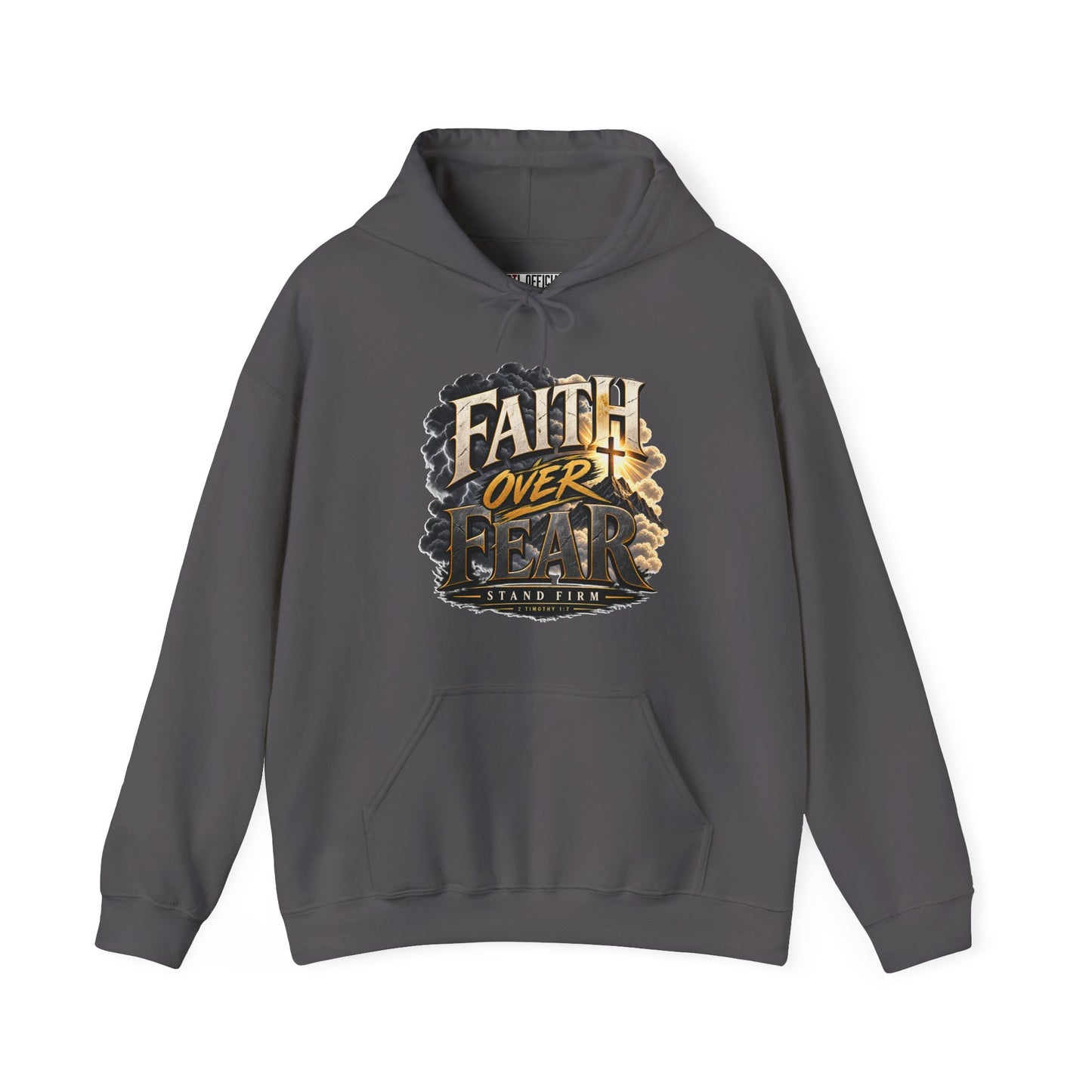 Faith Over Fear – Stand Firm Christian Hoodie