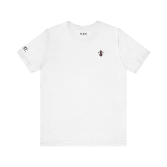 Thorned Redemption Micro Emblem Unisex Christian T-shirt