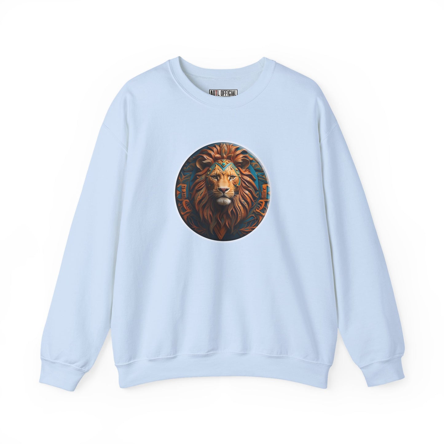 Lionhearted Savior Lion of Judah  Unisex Heavy Blend™ Crewneck Sweatshirt