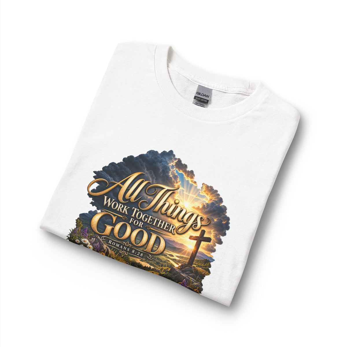 All Things Work Together for Good – Romans 8:28 Christian Long Sleeve Shirt