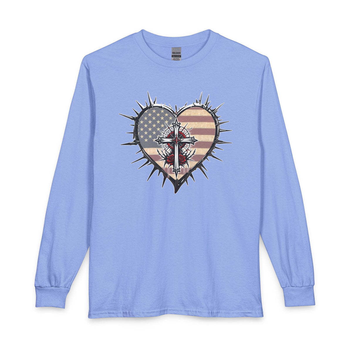 Sacrificial Freedom Christian Long Sleeve Shirt
