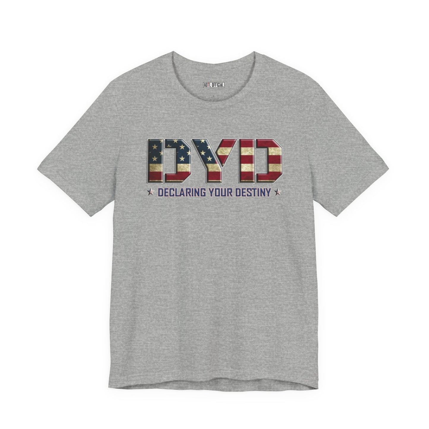 Declaring Your Destiny USA logo/Winged Guardian