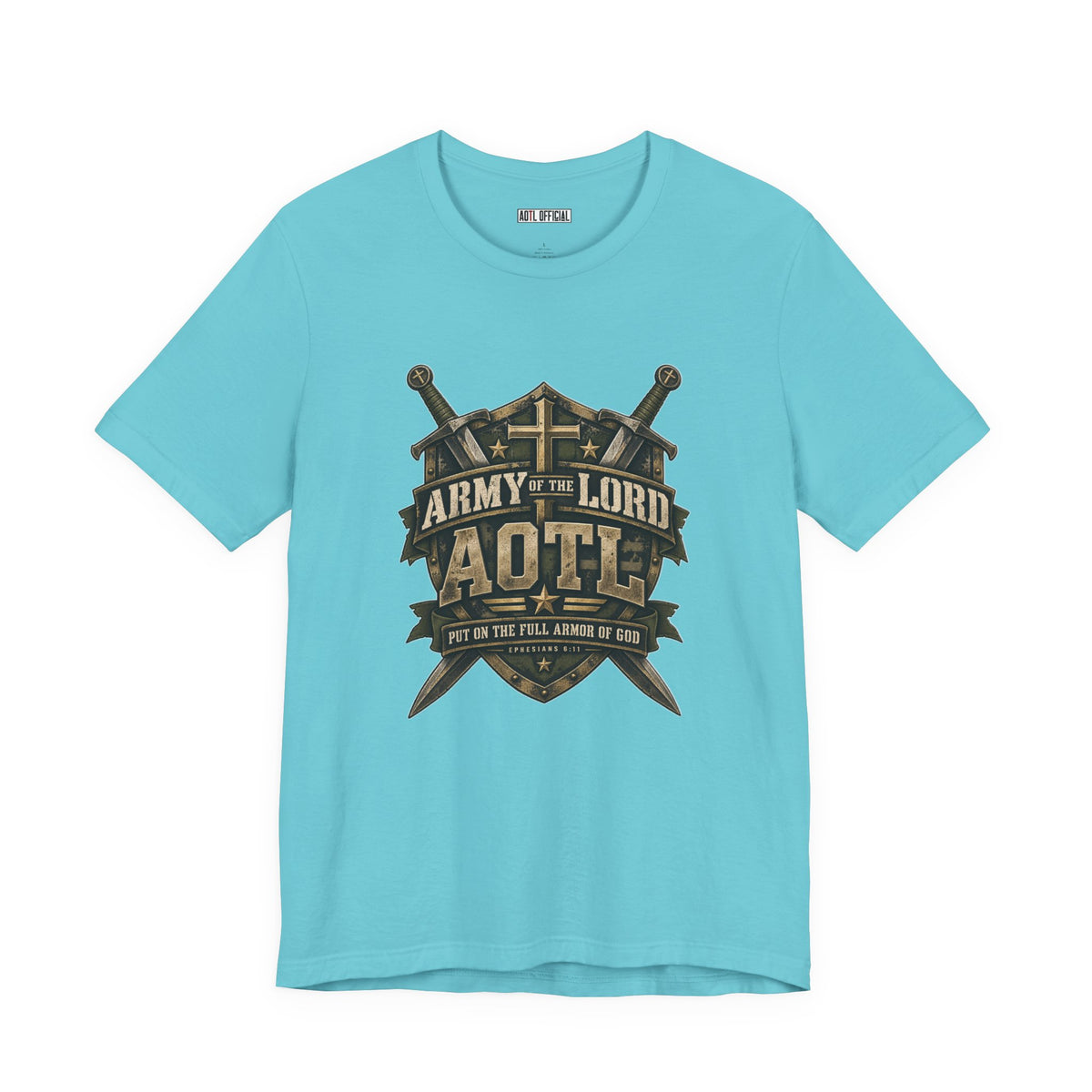AOTL — Full Armor of God Christian T-shirt