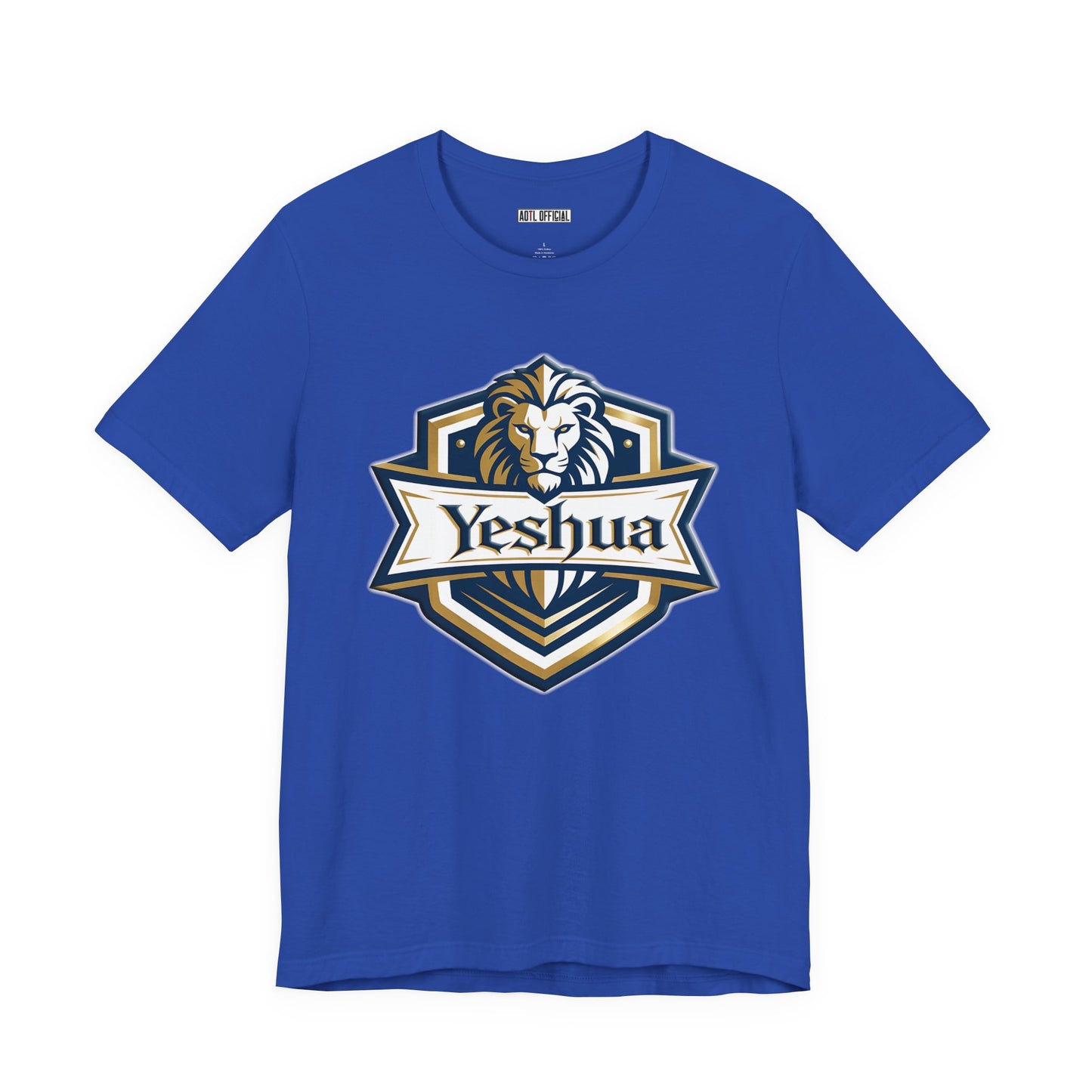 Yeshua Strength Crest  Unisex Short Sleeve Tee