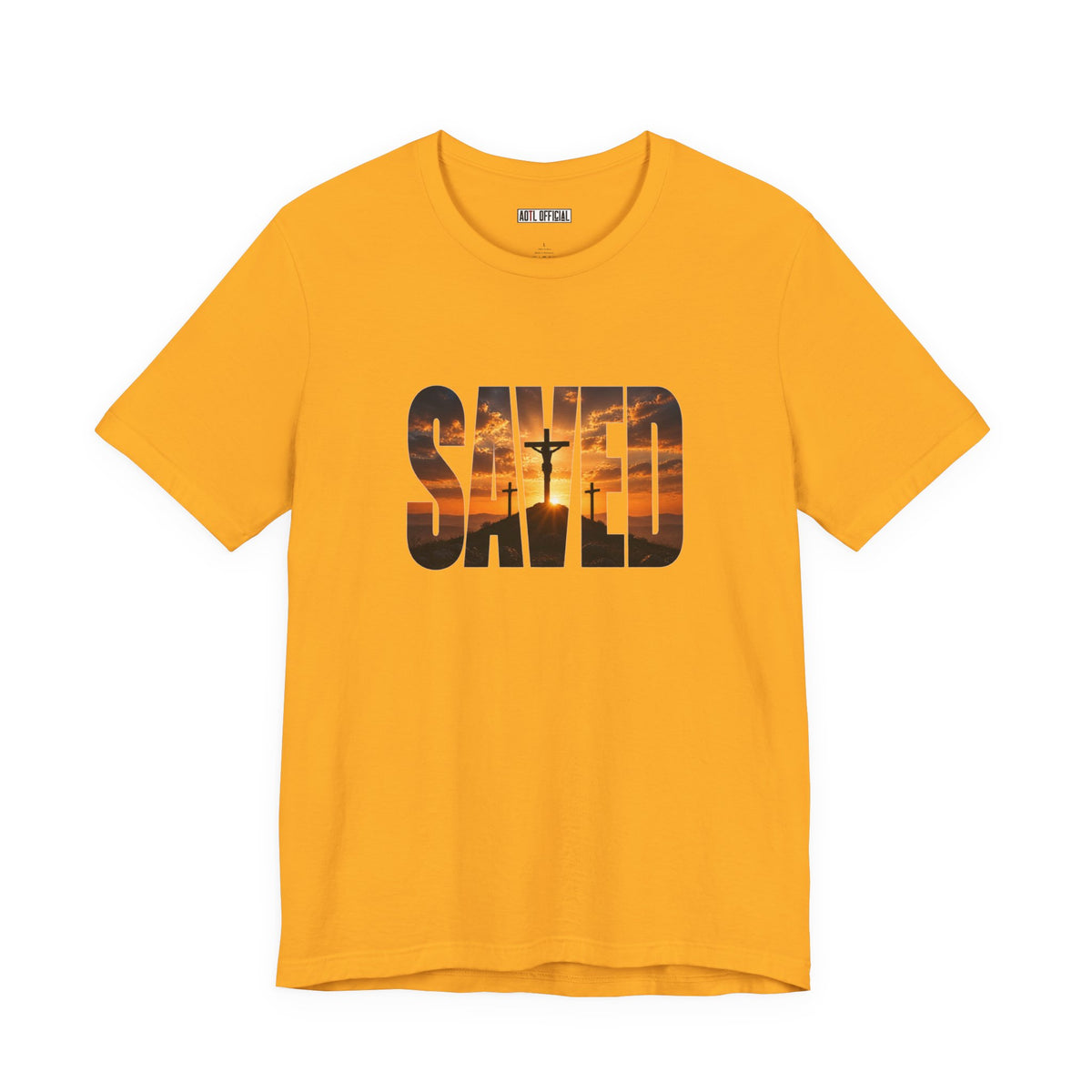 Saved — By the Cross Christian T-shirt