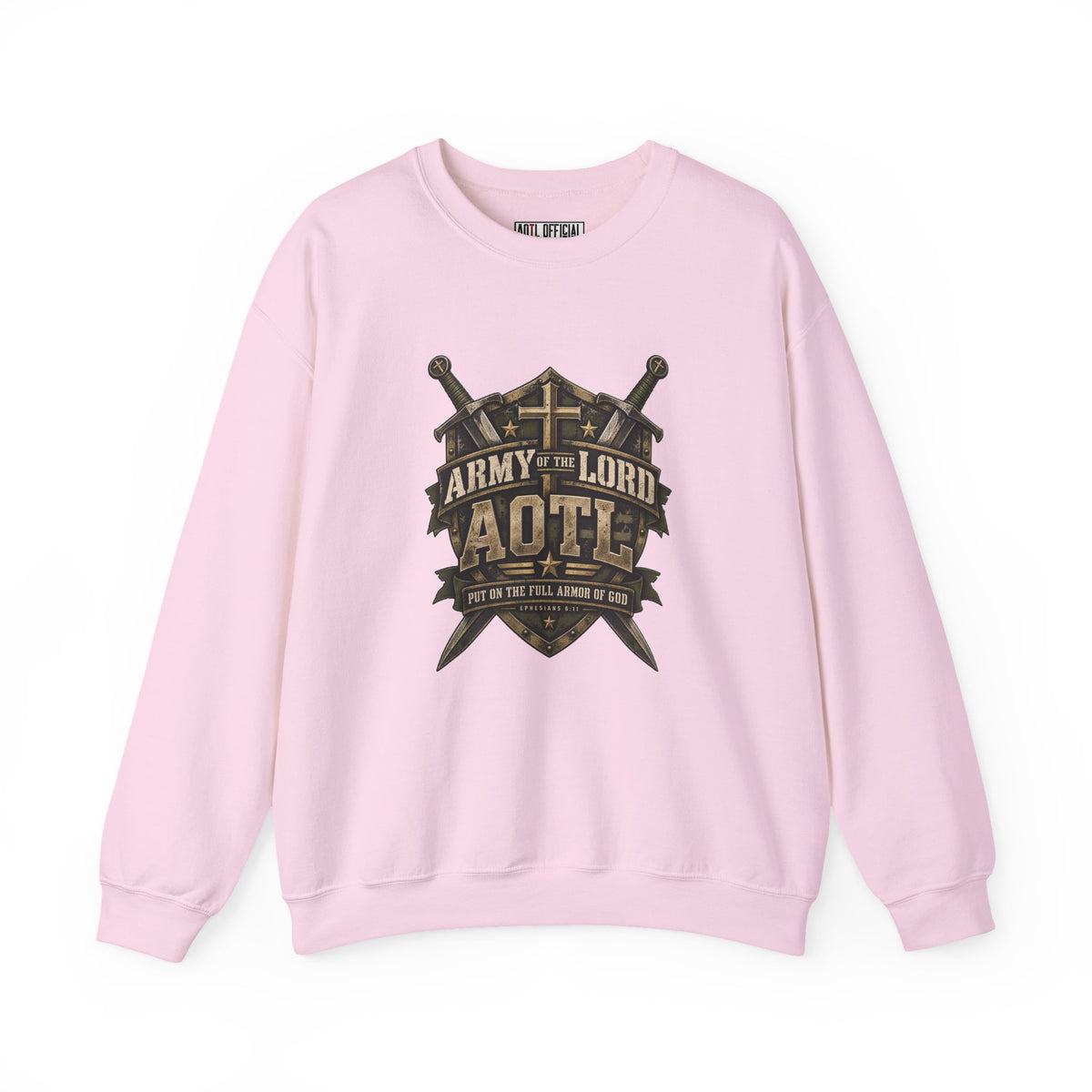AOTL — Full Armor of God Christian Sweatshirt