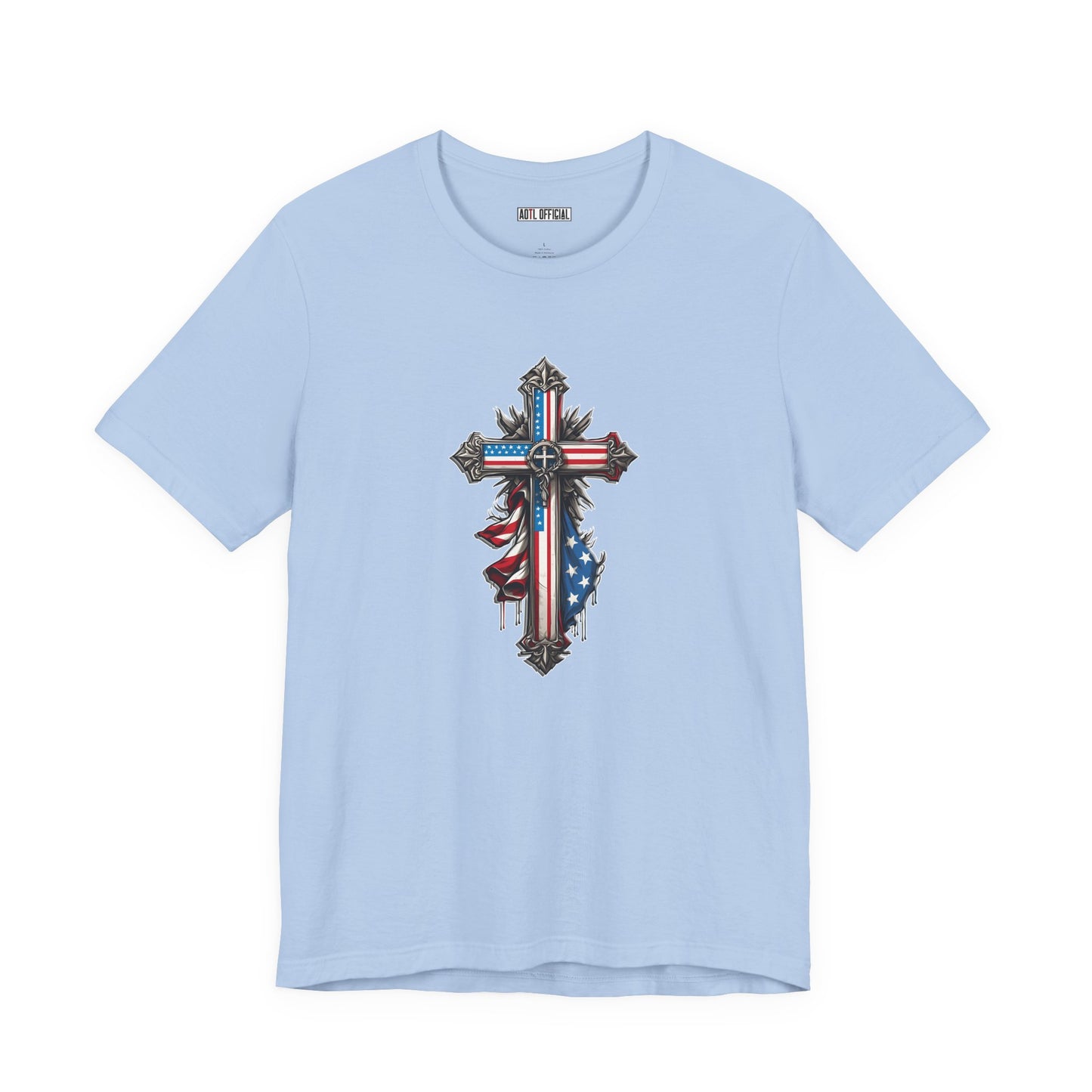 Faithful Patriotism Christian Unisex Short Sleeve Tee