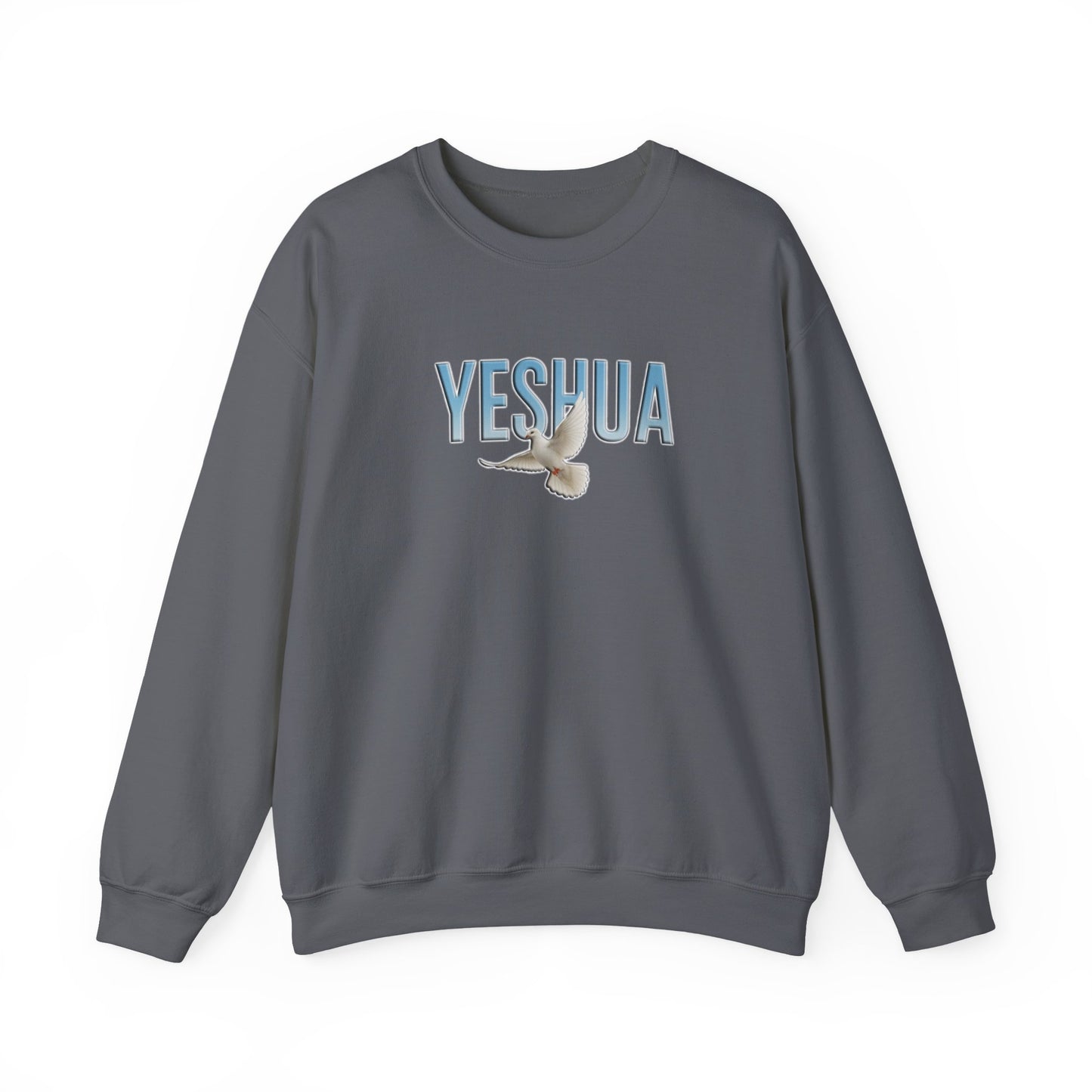 Yeshua with Holy Spirit Christian Unisex Heavy Blend™ Crewneck Sweatshirt