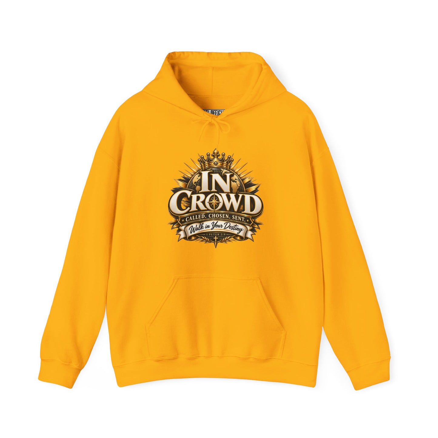 In Crowd – Called. Chosen. Sent. Christian Hoodie