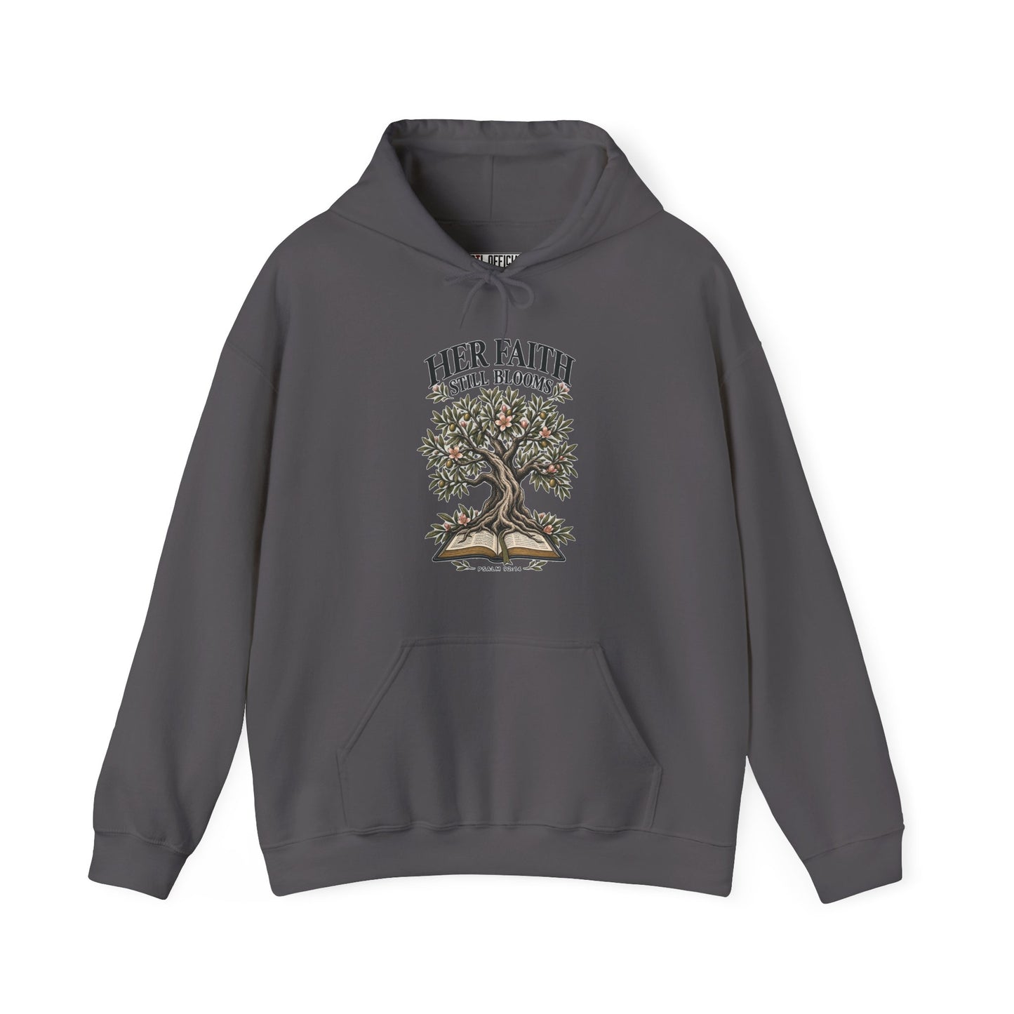 Her Faith Still Blooms Christian Hoodie