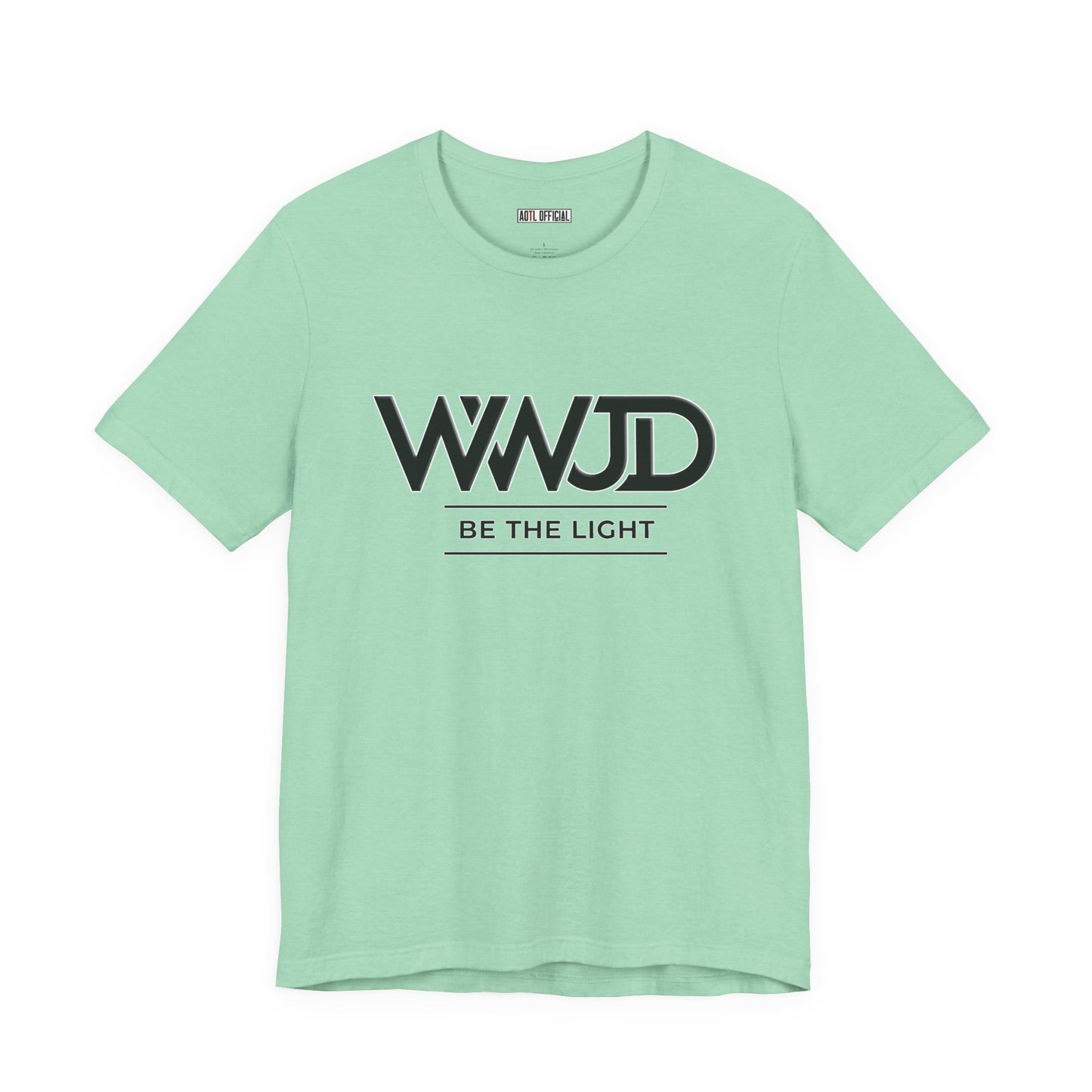 WWJD Faith Reminder Unisex Short Sleeve Tee
