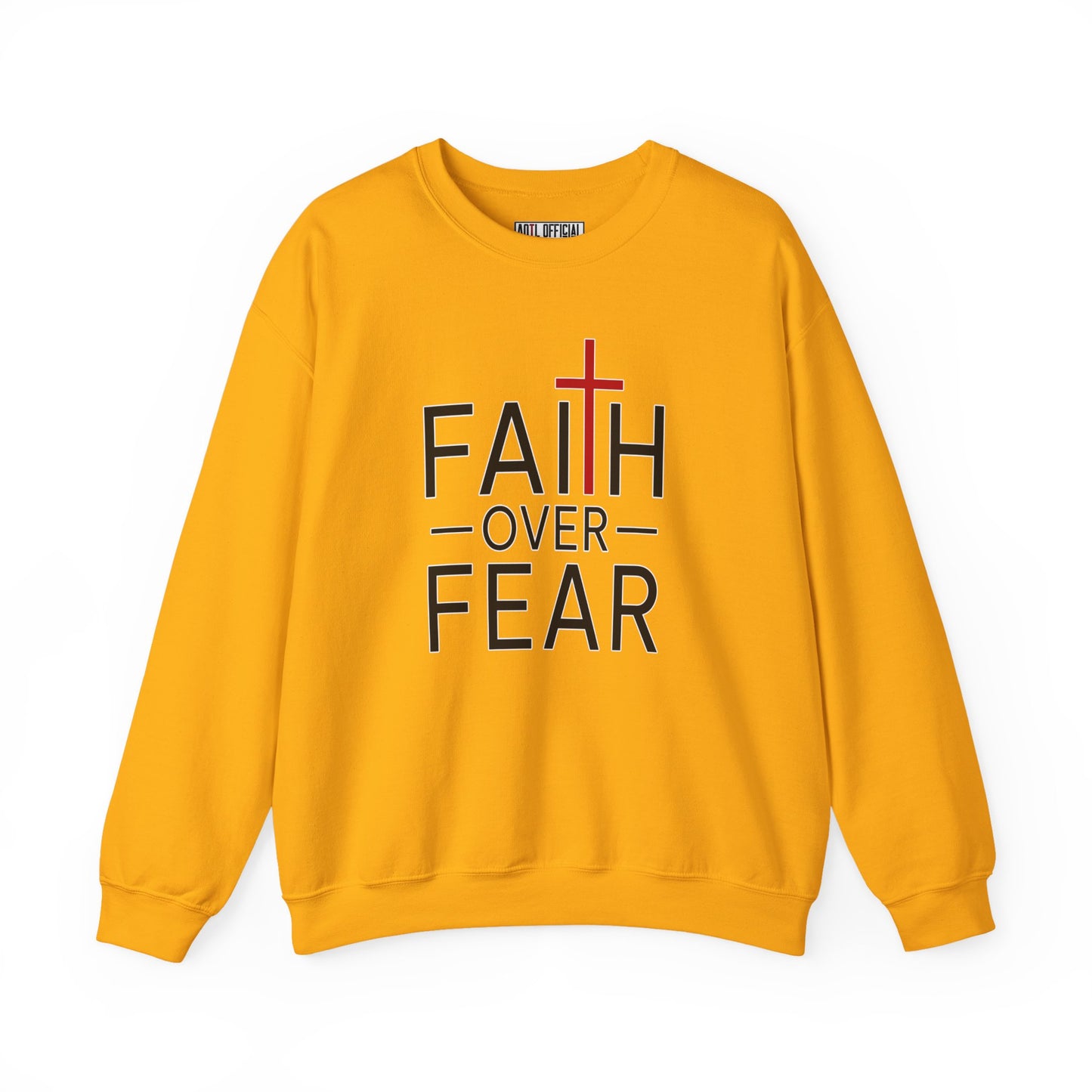 Faith Over Fear Christian Sweatshirt