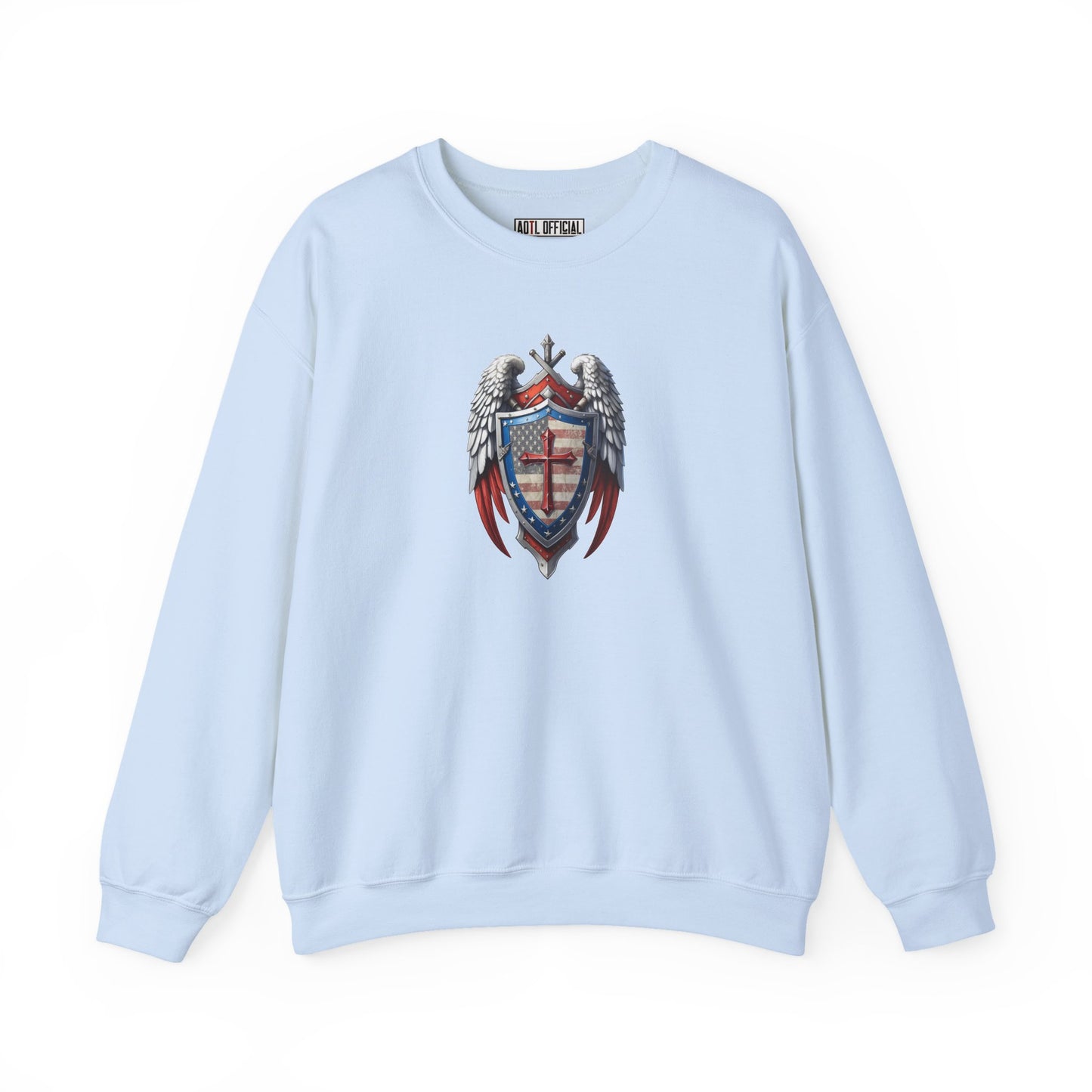 Winged Guardian Unisex Heavy Blend™ Crewneck Sweatshirt