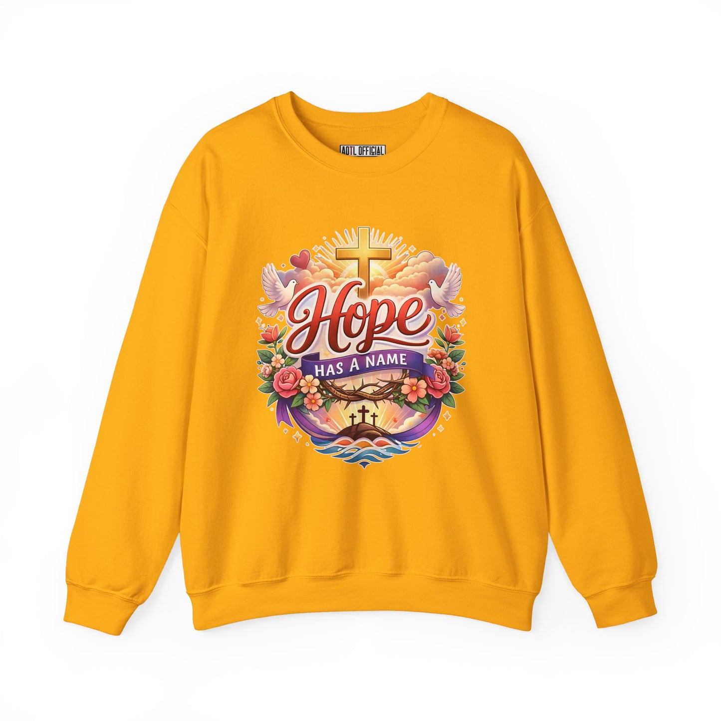 Hope Has A Name Nature Edition Unisex Heavy Blend™ Crewneck Sweatshirt