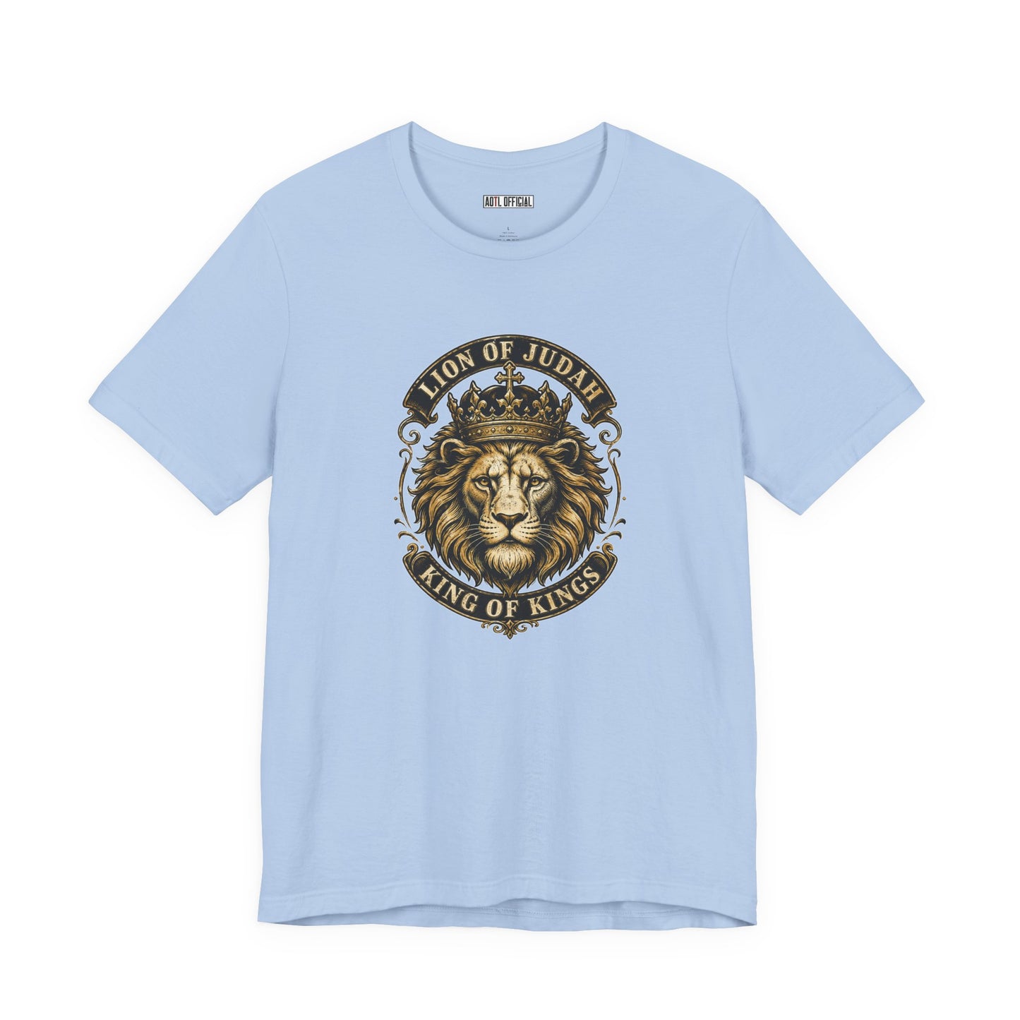 Lion of Judah – King of Kings Christian T-shirt