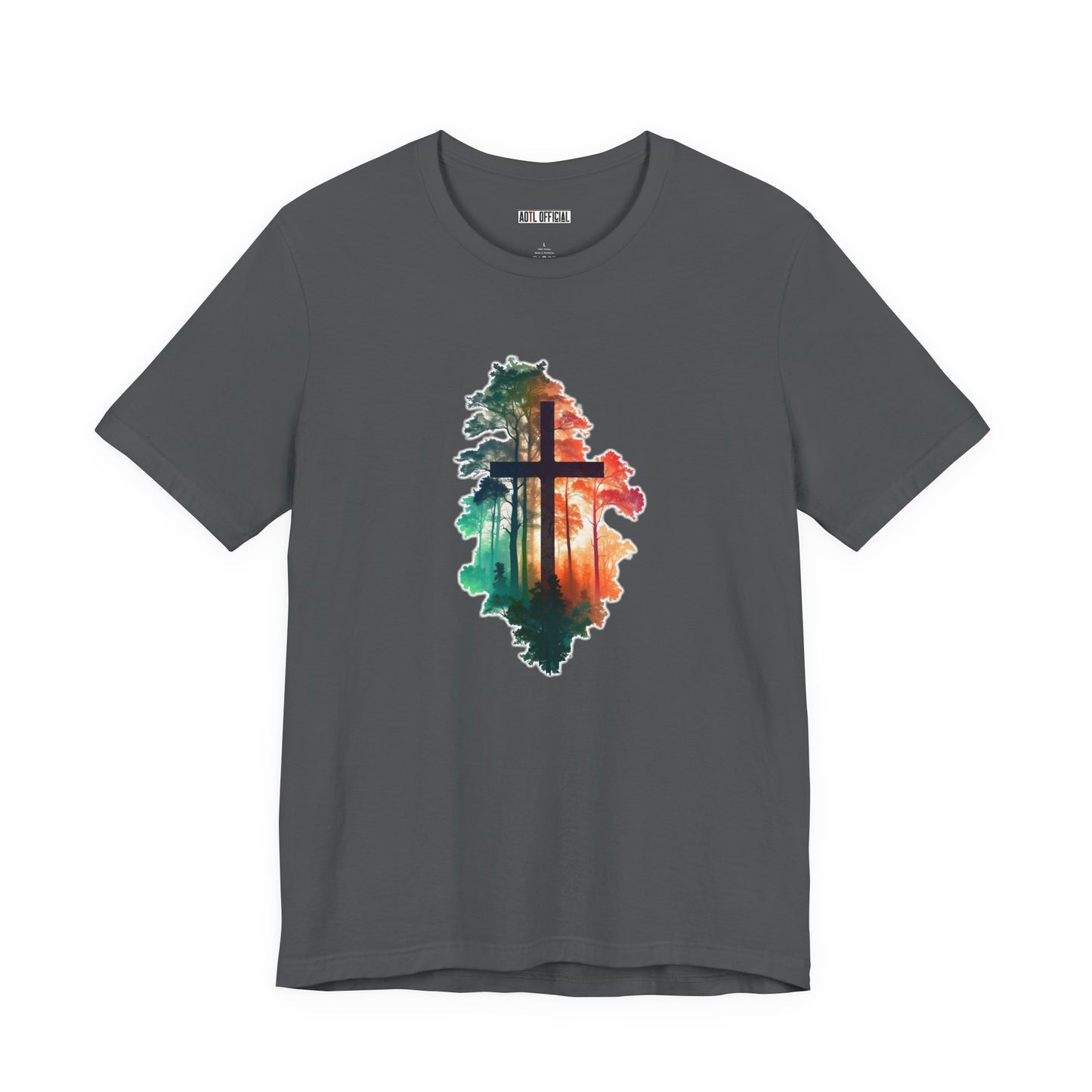 Cross in the wilderness Christian  Tee