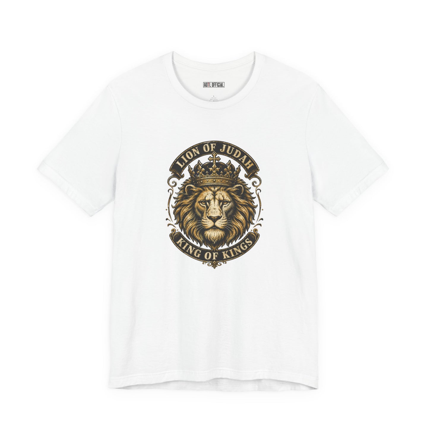 Lion of Judah – King of Kings Christian T-shirt