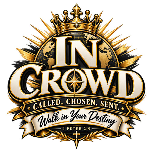 In Crowd – Called. Chosen. Sent.  Christian T-shirt