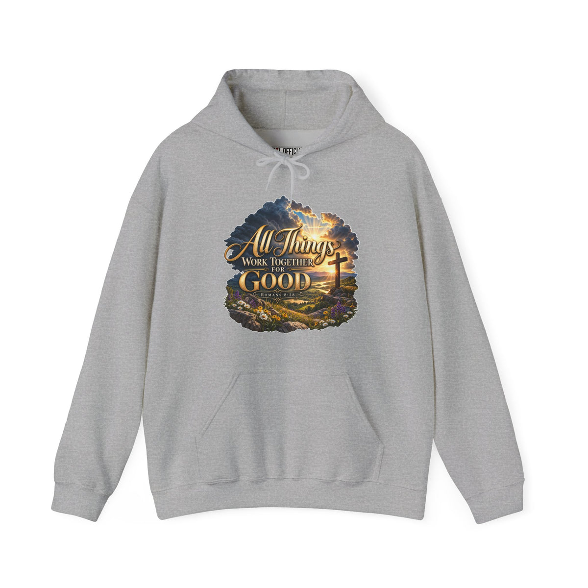 All Things Work Together for Good – Romans 8:28 Christian Hoodie