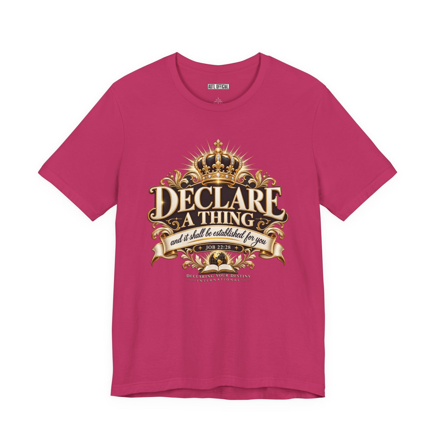 Declare a Thing DYDI Christian T-shirt