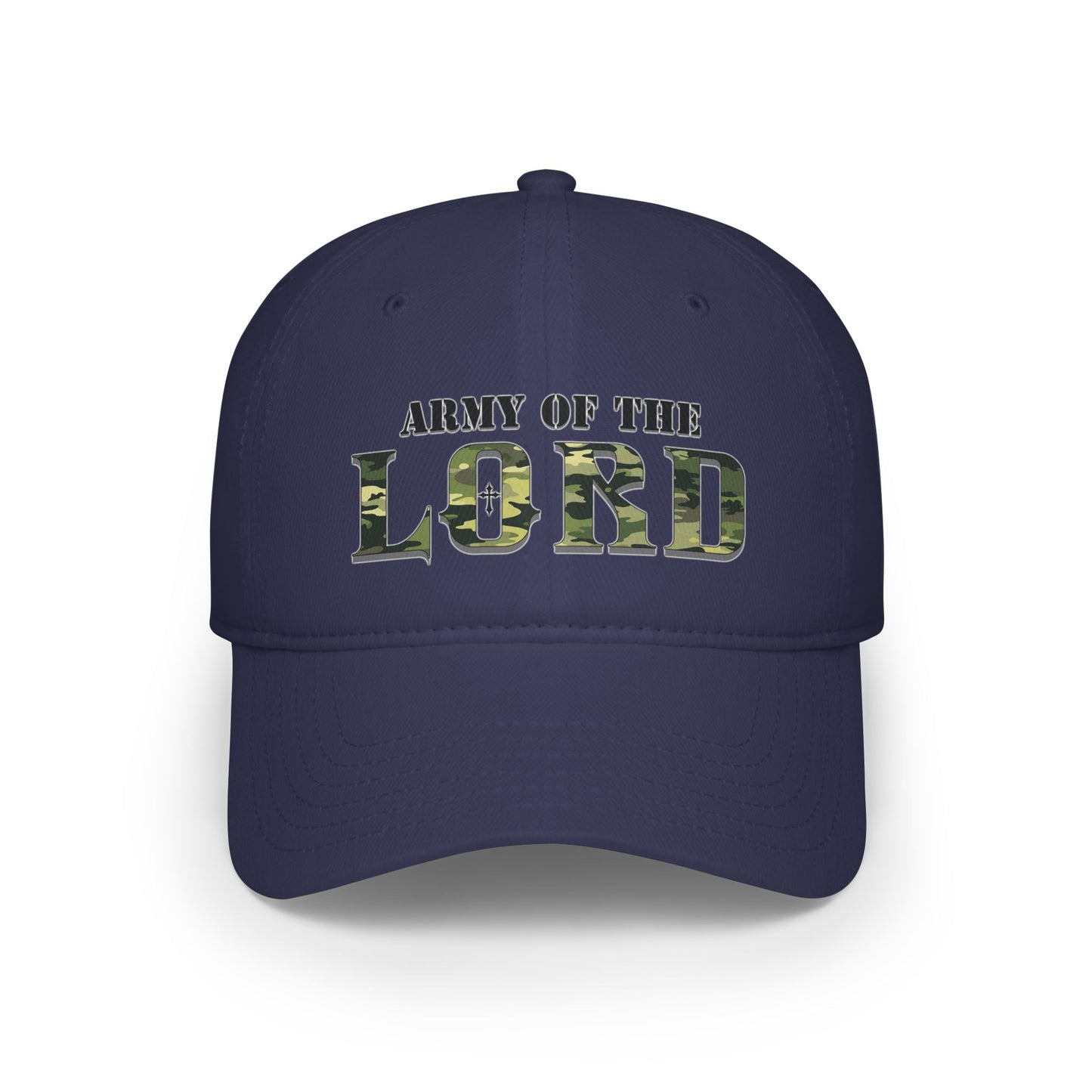 Green Camouflage Army Of The Lord Christian Baseball Cap