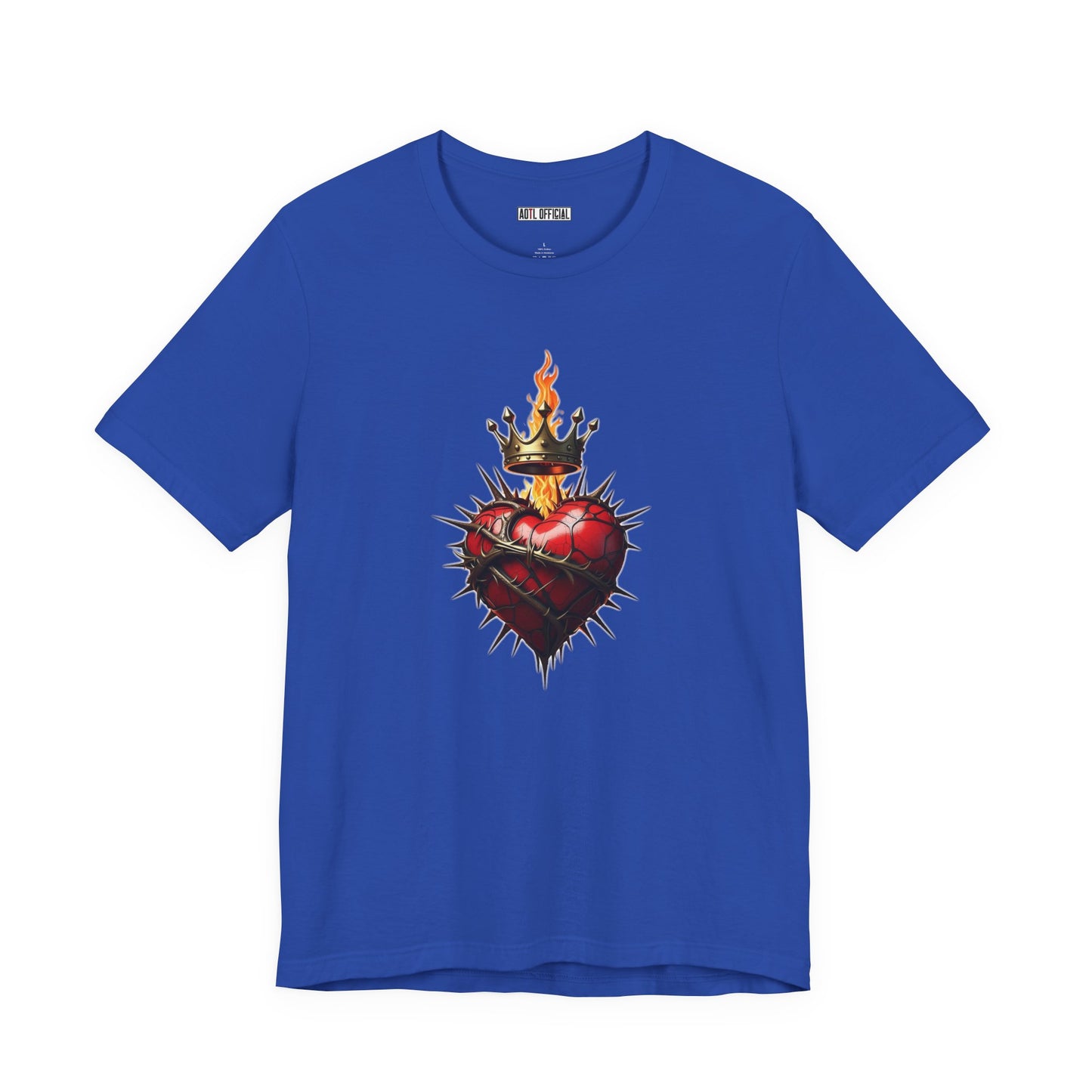 The Sacred Heart of Jesus Christian Unisex Short Sleeve Tee