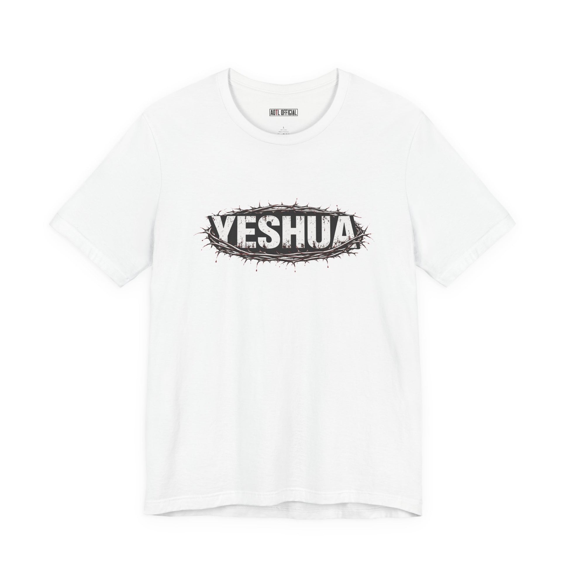 Yeshua Crown Of Thorns unisex Christian t-shirt faith-inspired design
