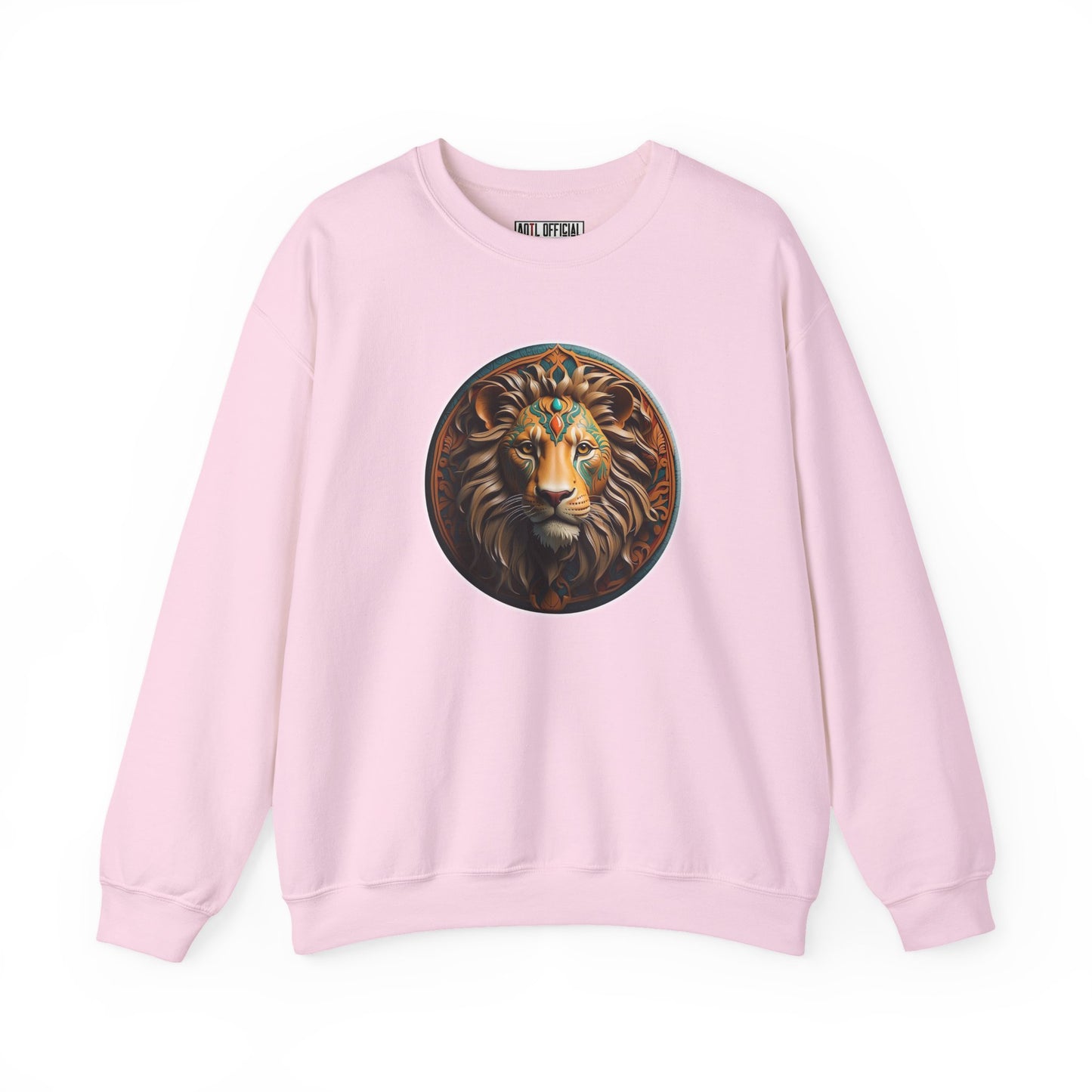 Majestic Redeemer Lion of Judah  Unisex Heavy Blend™ Crewneck Sweatshirt