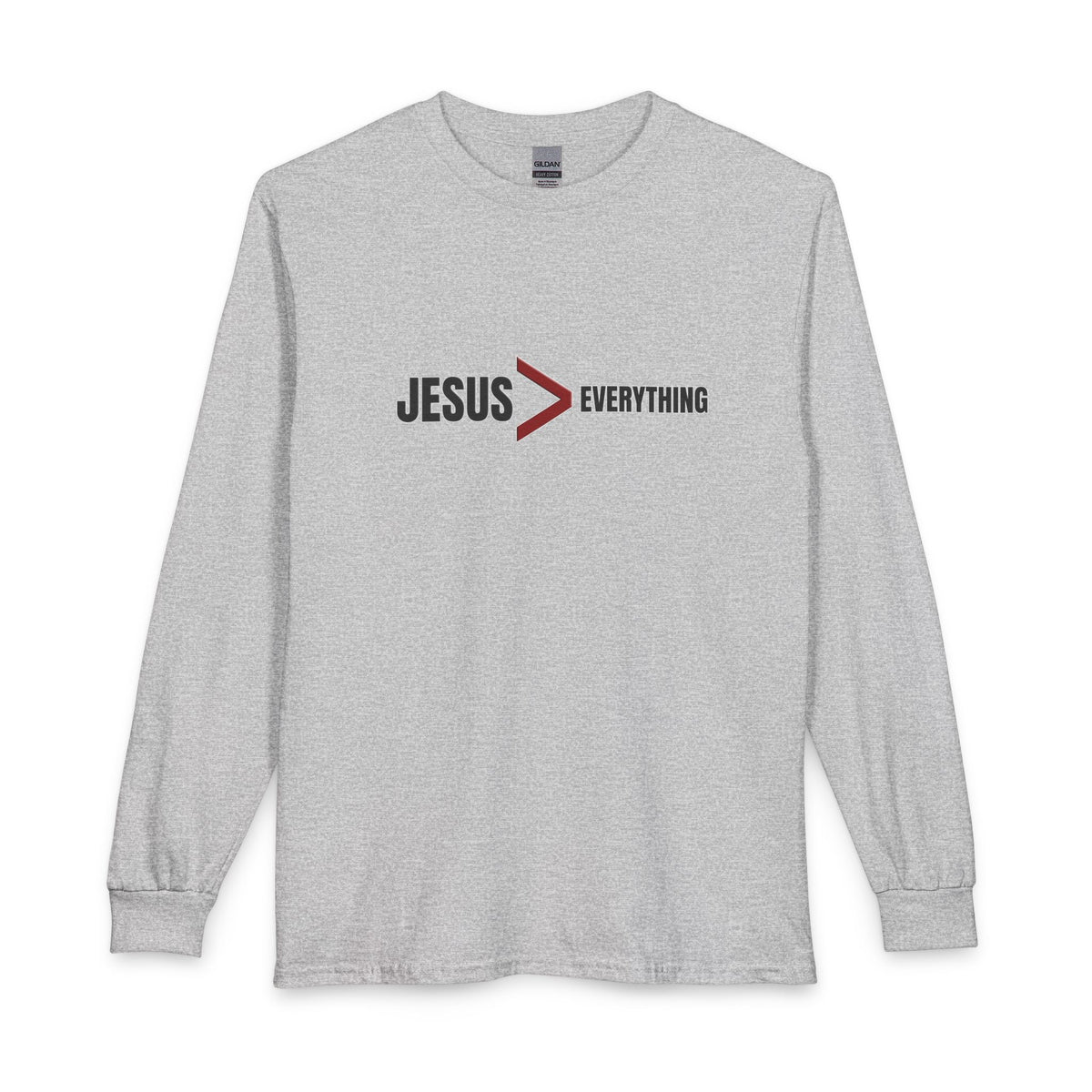 Jesus > Everything Christian Long Sleeve Shirt
