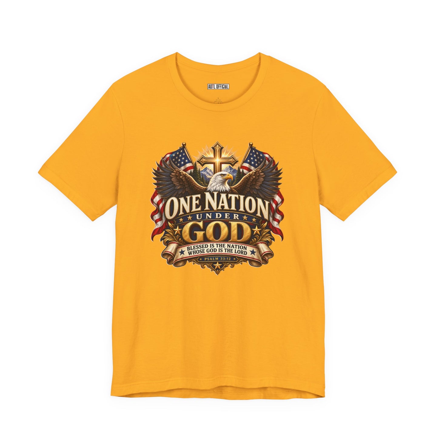 One Nation Under God Christian T-shirt