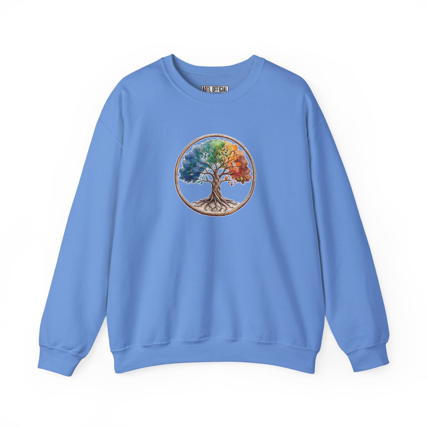 Colorful Tree of Life Unisex Heavy Blend™ Crewneck Sweatshirt