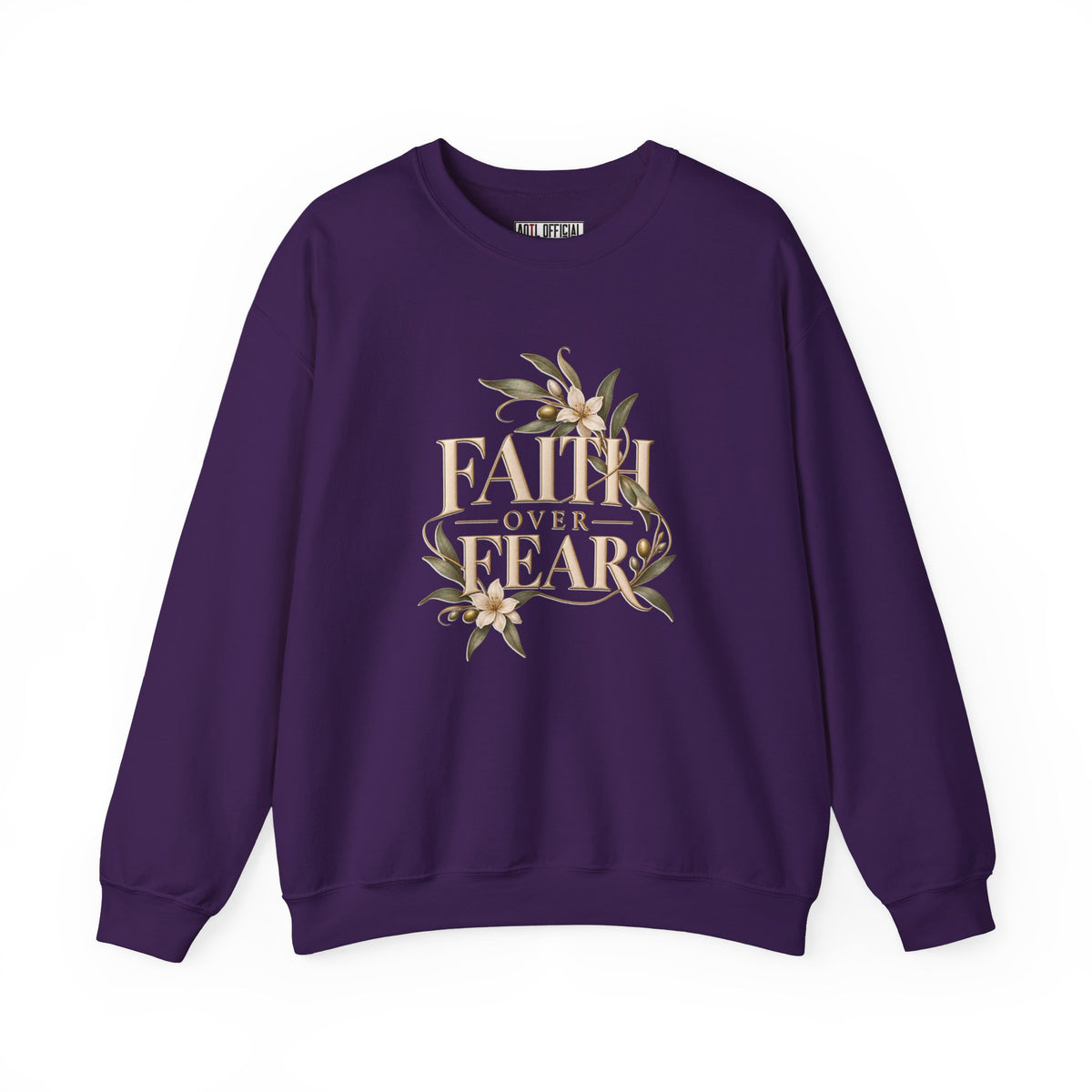 Faith Over Fear Christian  Sweatshirt