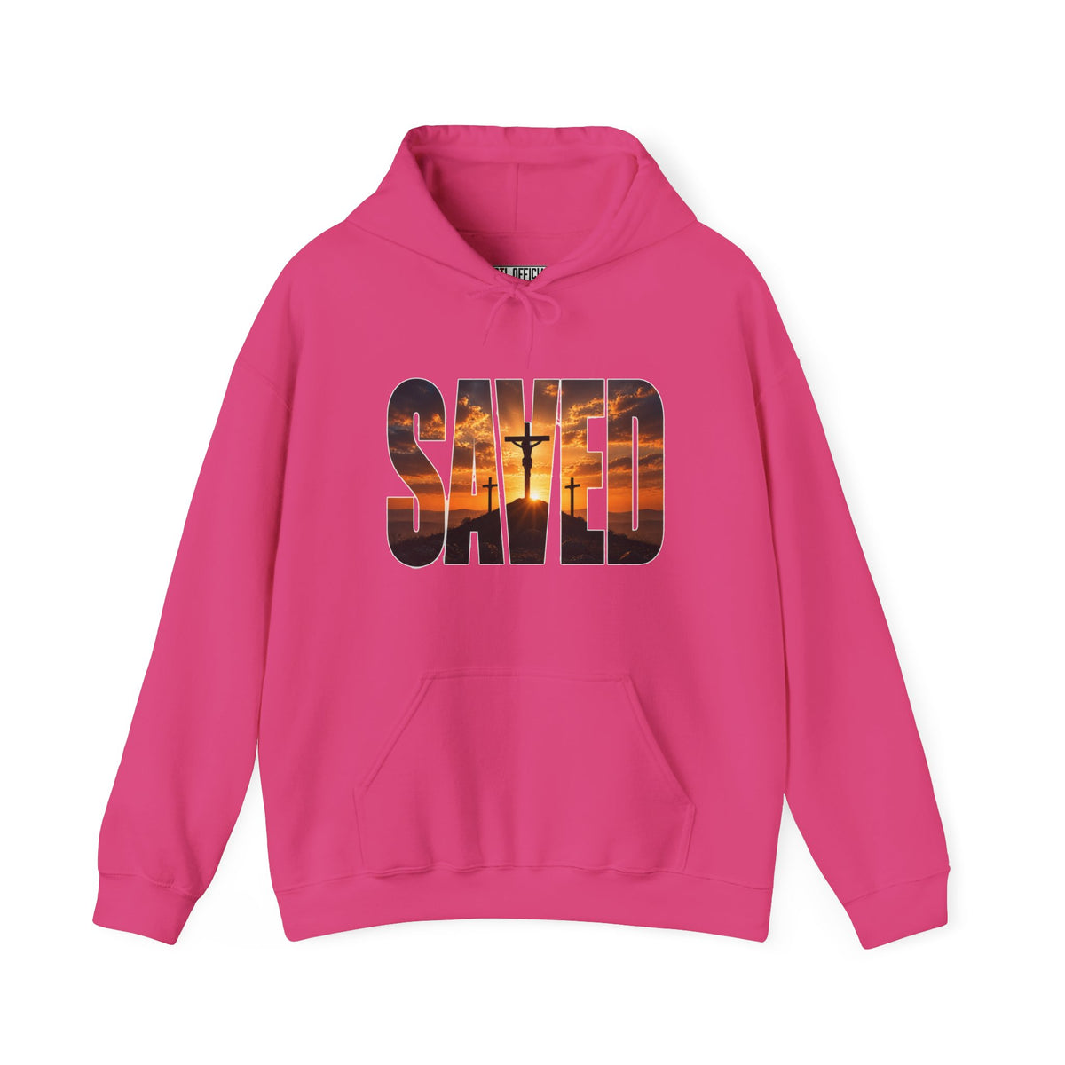 Saved — By the Cross Christian Hoodie