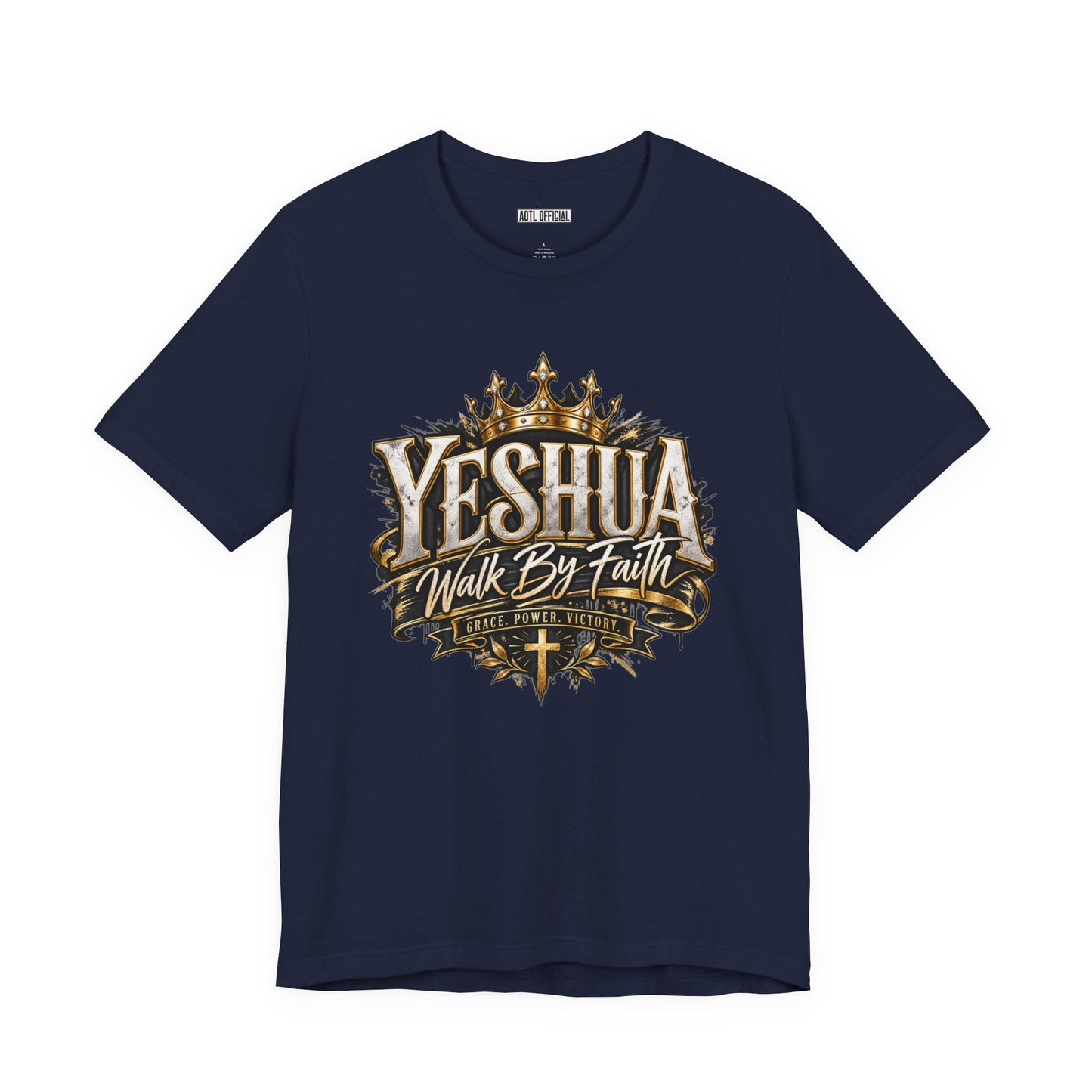 Yeshua – Walk By Faith Christian T-shirt