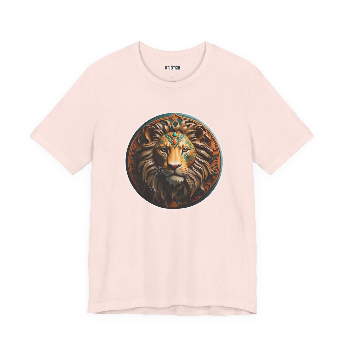 Majestic Redeemer  Lion of Judah Christian Unisex Short Sleeve Tee