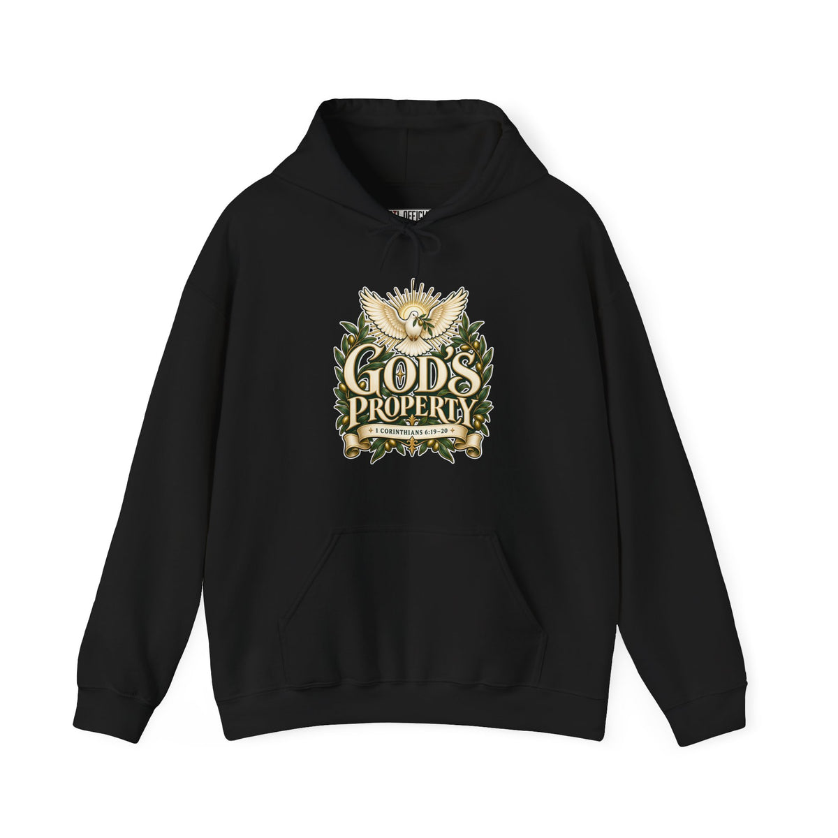 God’s Property — Bought with a Price Christian Hoodie