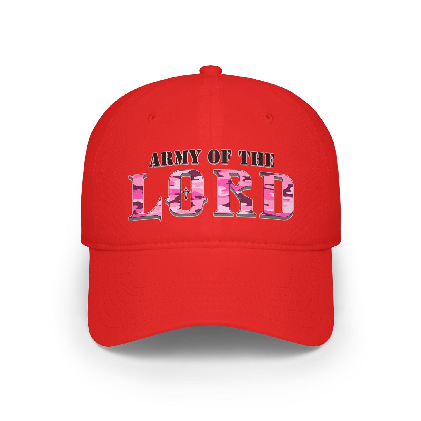 Pink Army Of The Lord Christian Baseball Cap