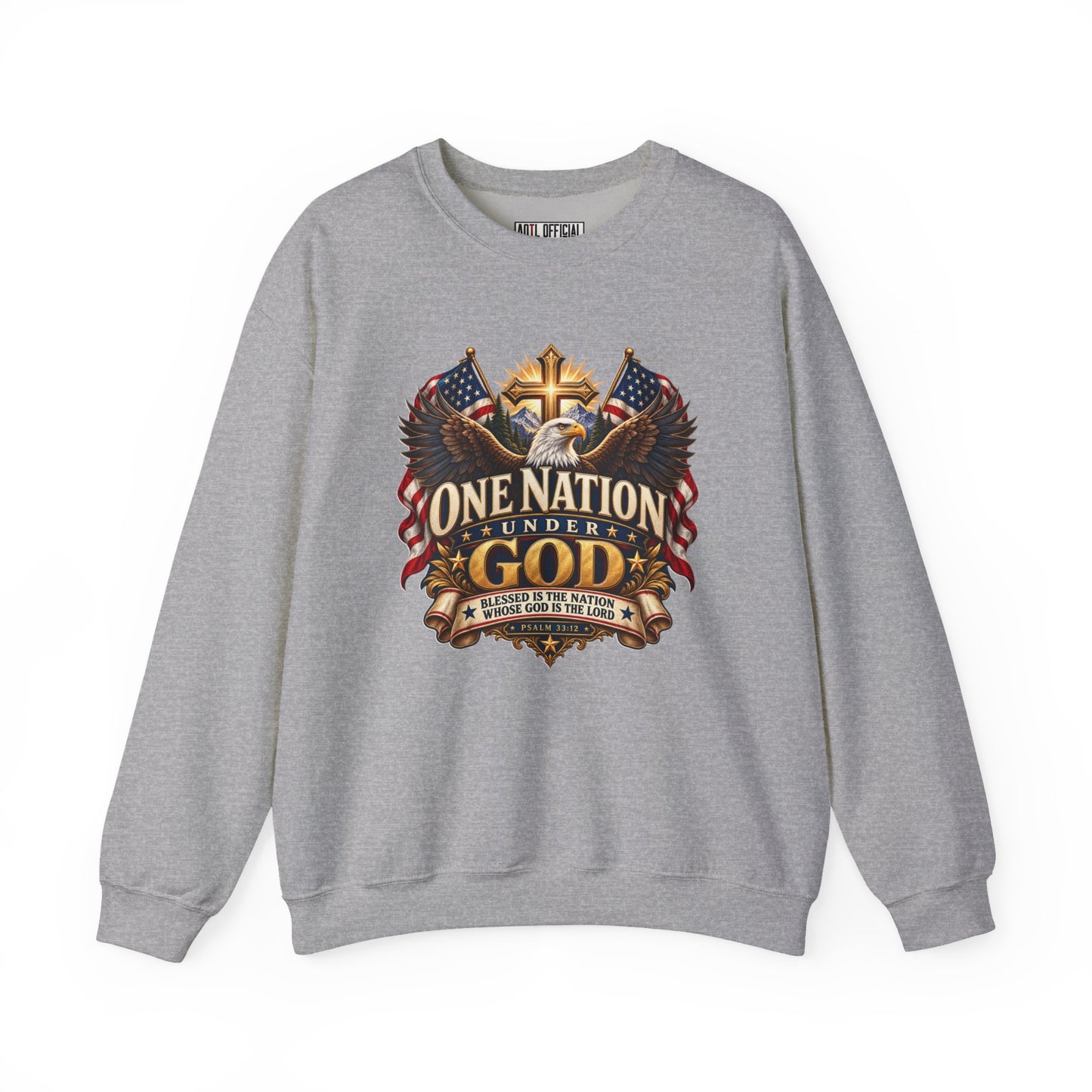 One Nation Under God Christian Sweatshirt