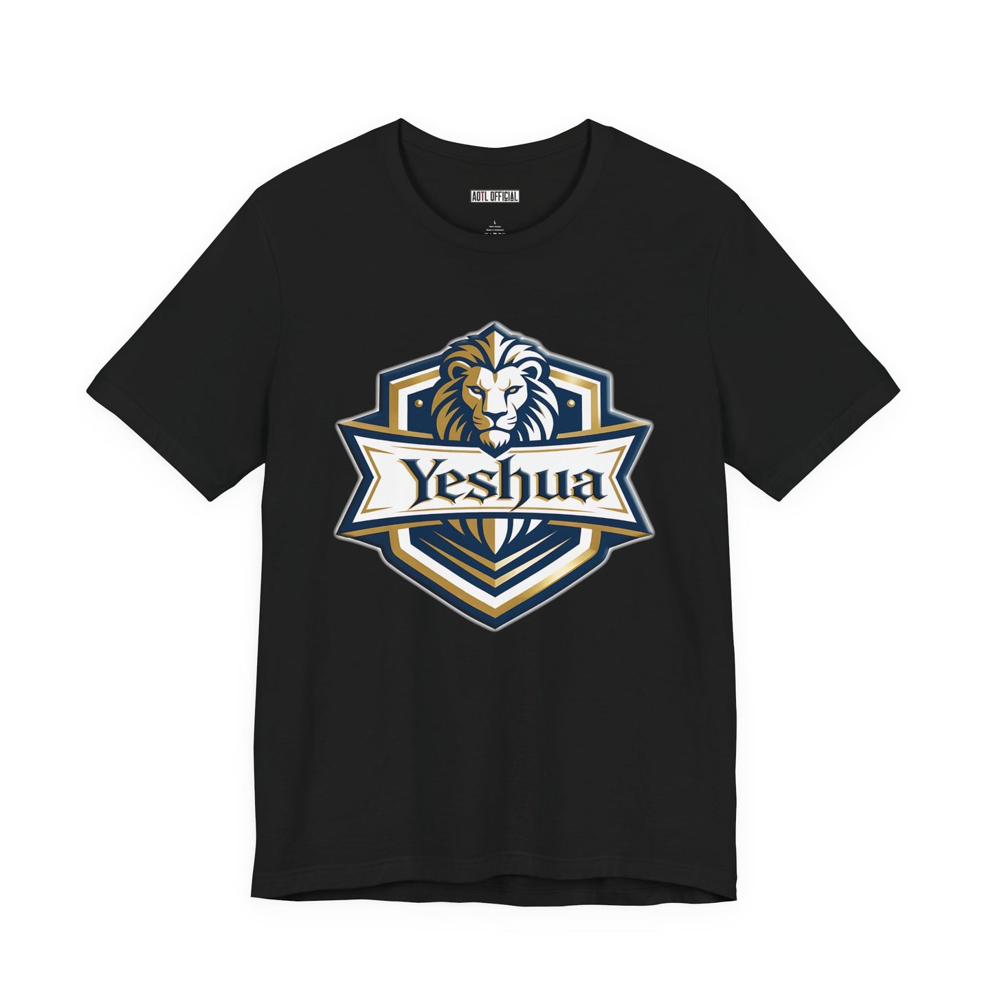 Yeshua Strength Crest  Unisex Short Sleeve Tee