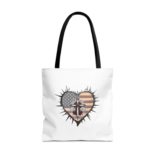 Sacrificial Freedom Christian Tote bag