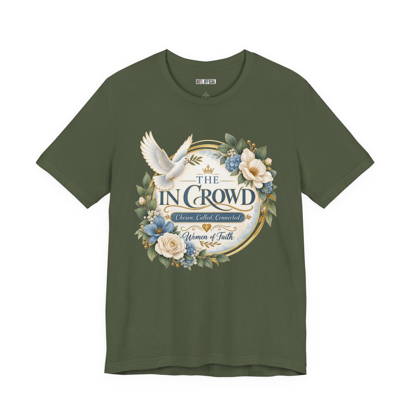 The In Crowd – Chosen. Called. Connected. Christian T-shirt