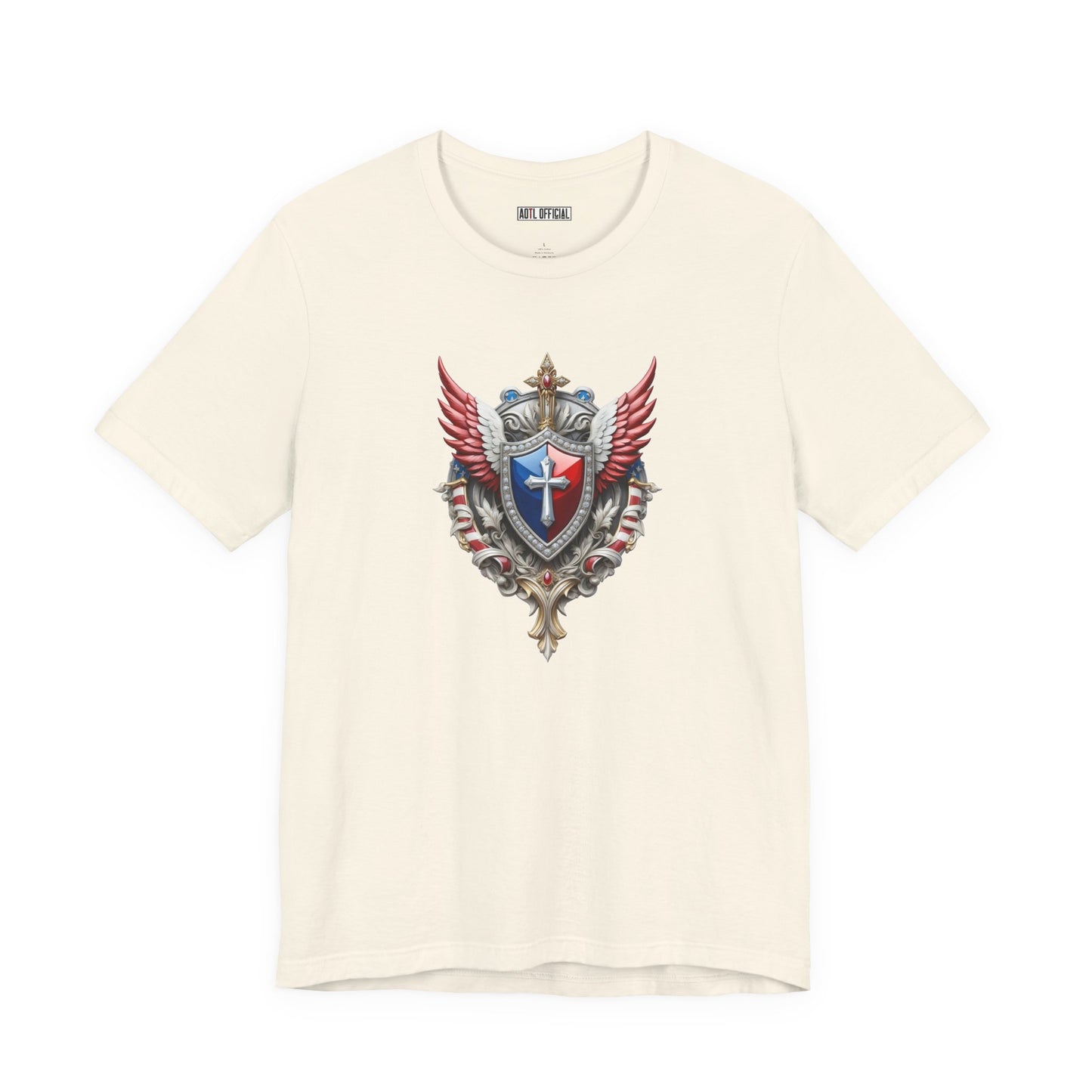Celestial Heritage Christian Patriotic Unisex Short Sleeve Tee