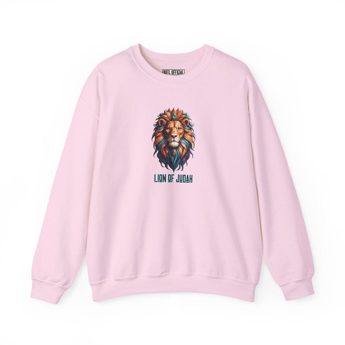 Majestic Savior  Lion of Judah  Unisex Heavy Blend™ Crewneck Sweatshirt