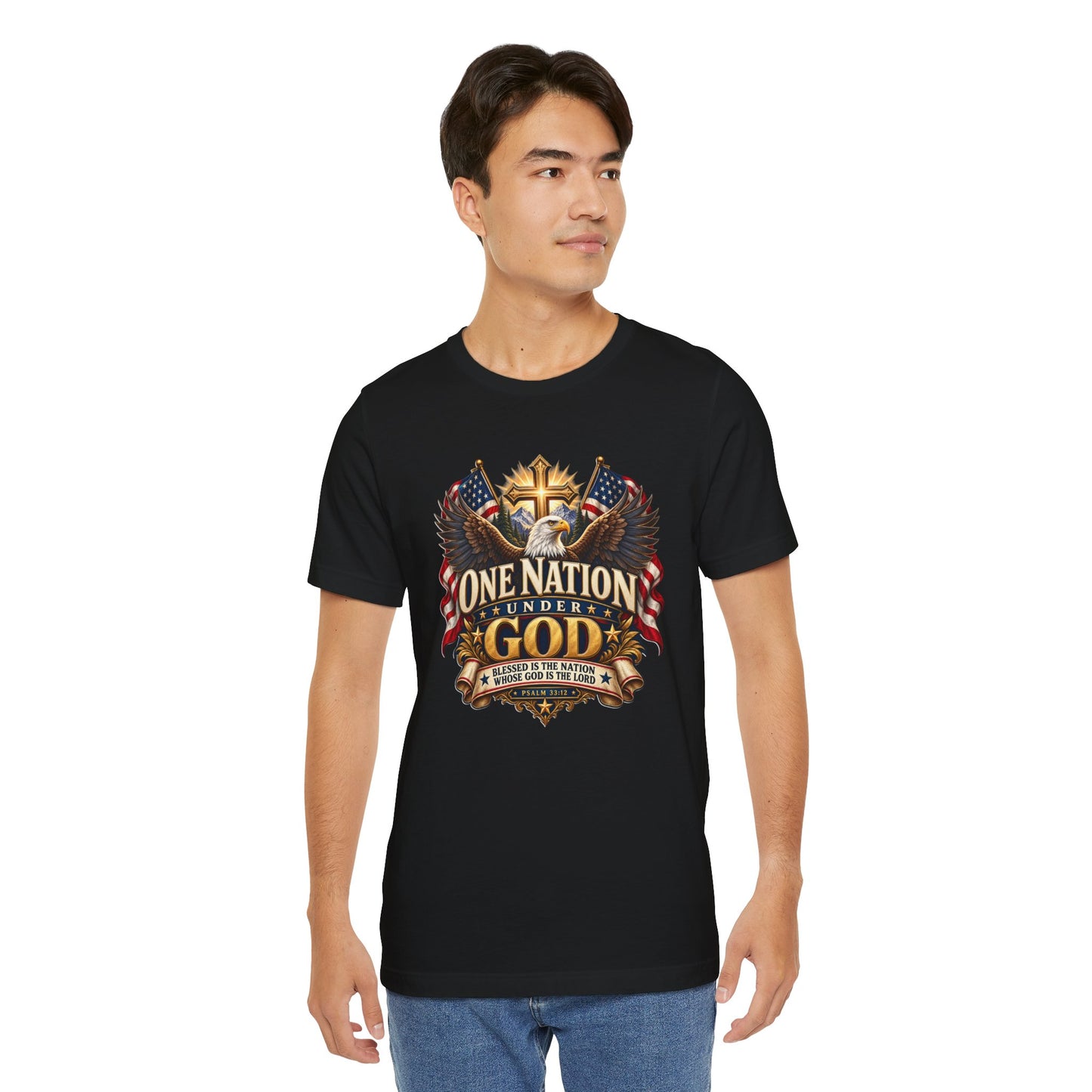 One Nation Under God Christian T-shirt