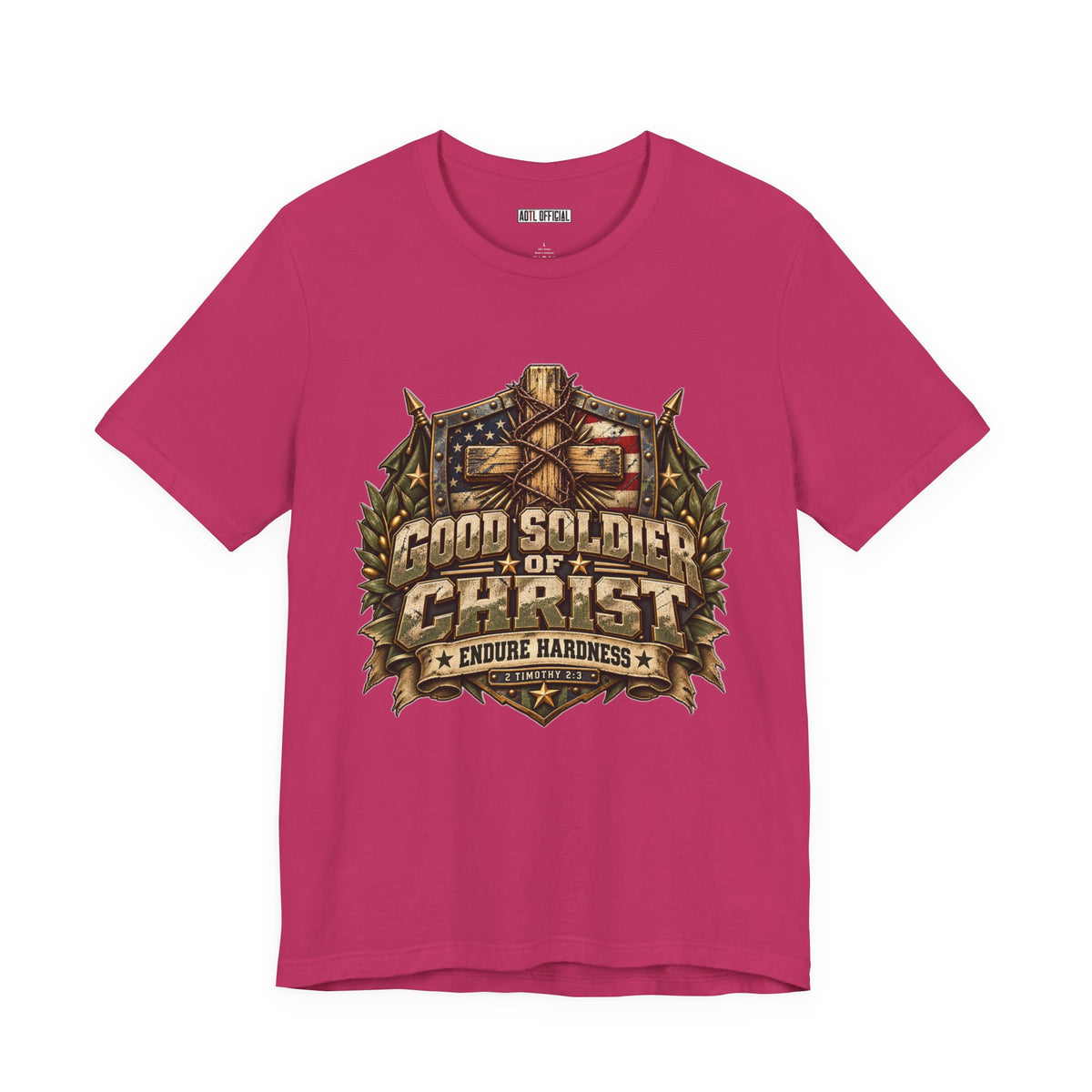 Good Soldier of Christ — Endure Hardness Christian T-shirt