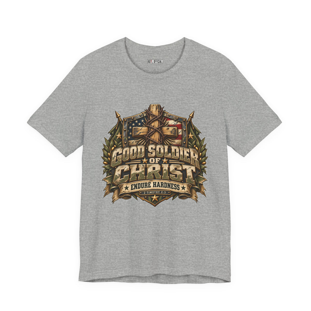 Good Soldier of Christ — Endure Hardness Christian T-shirt