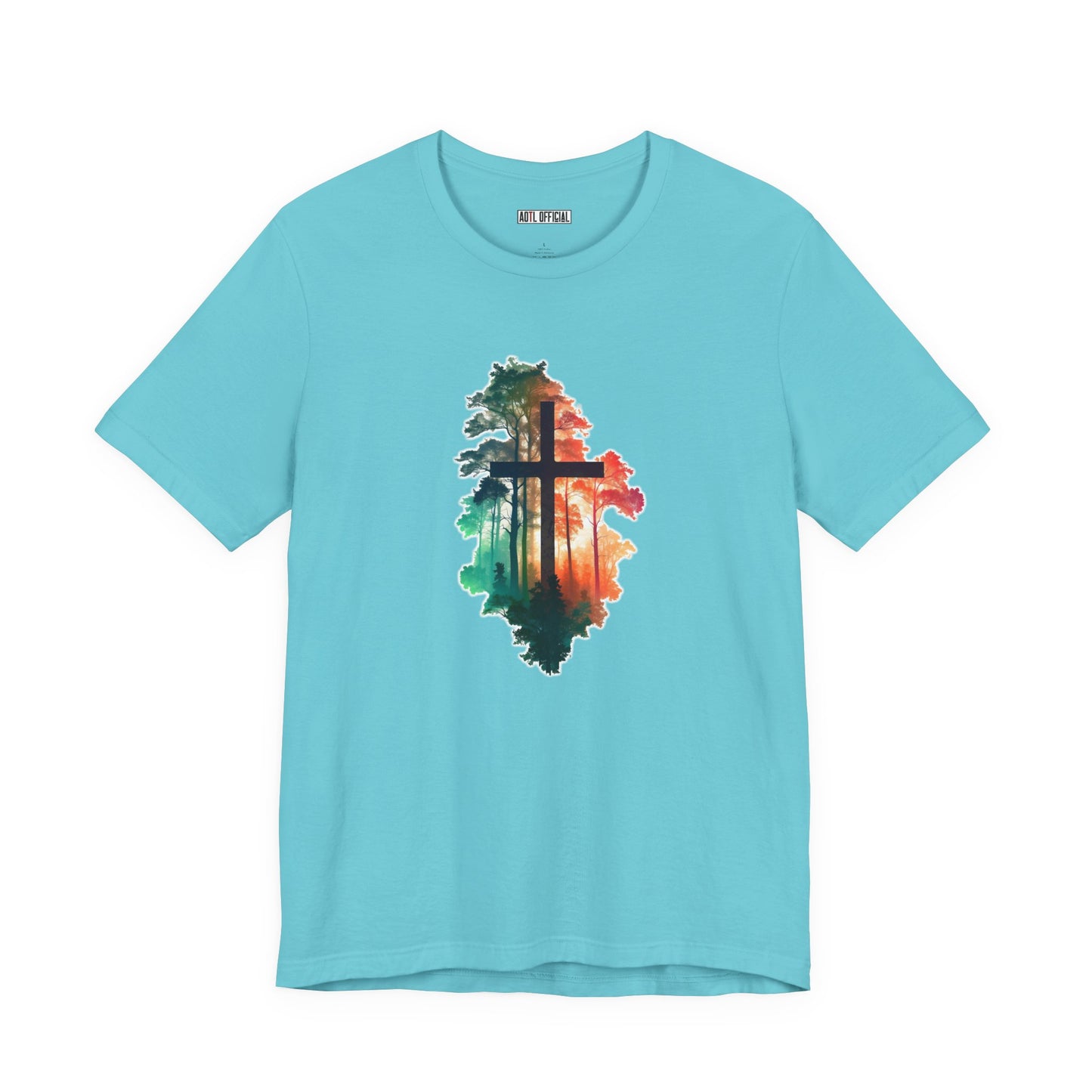 Cross in the wilderness Christian  Tee