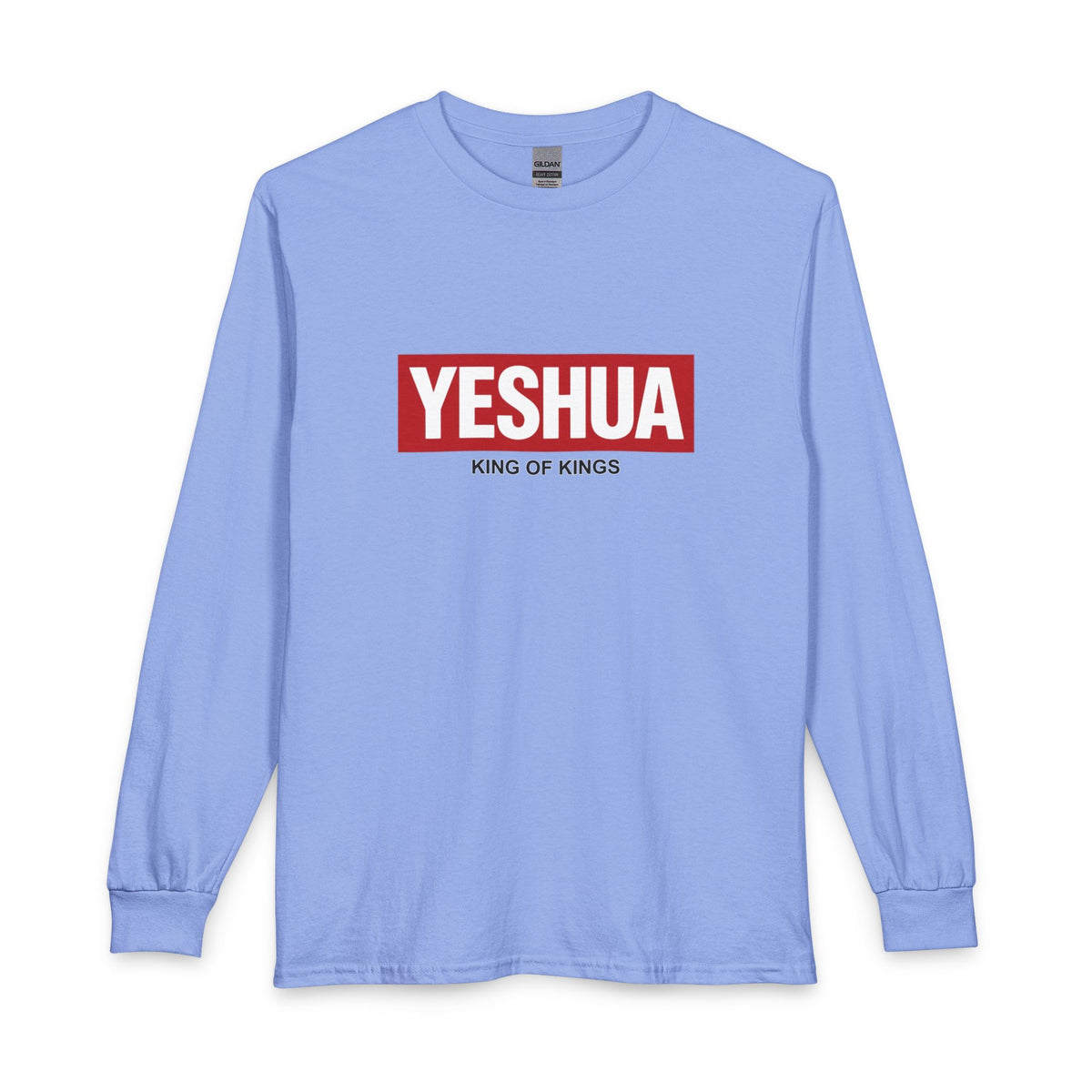 Yeshua Box Logo Christian Long Sleeve Shirt