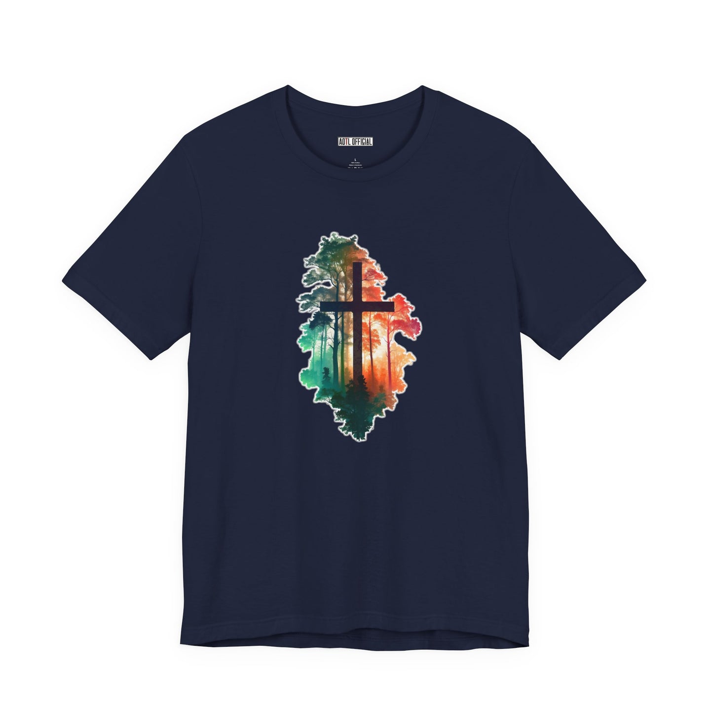 Cross in the wilderness Christian  Tee